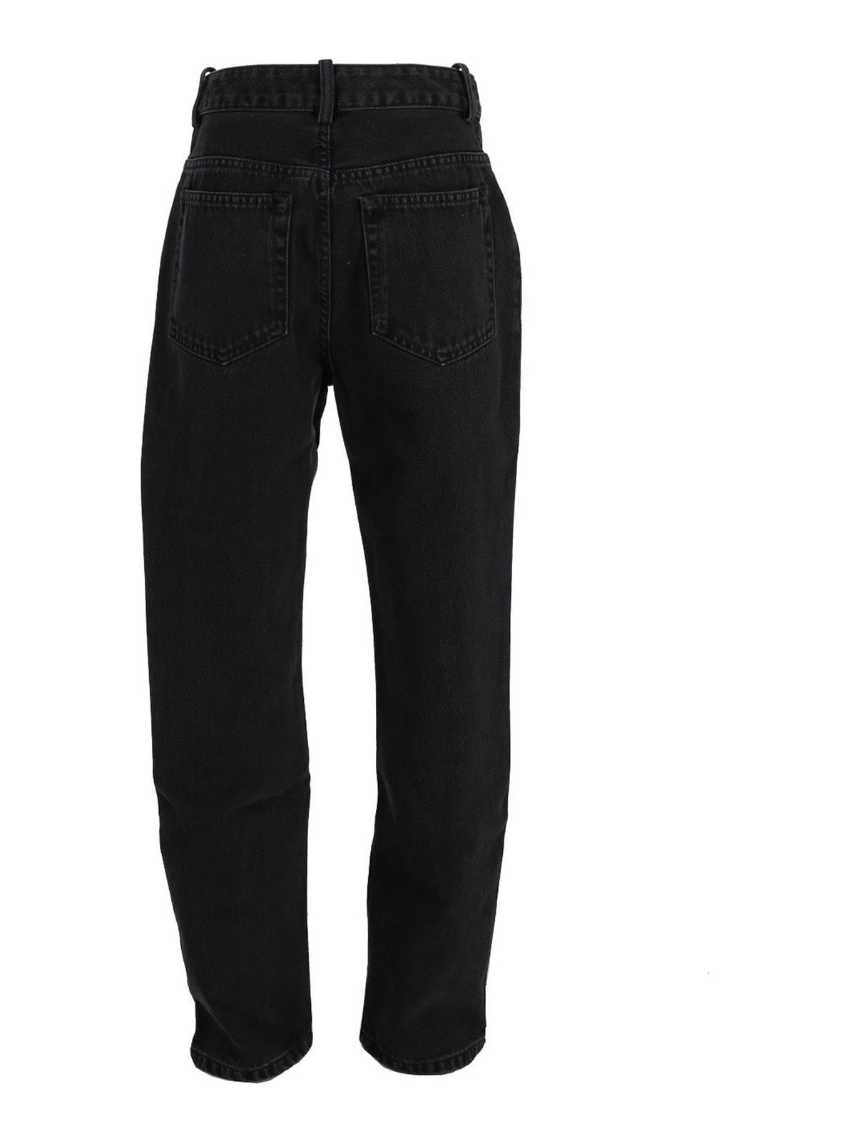 Slim Fit Cropped Trousers B0011430FA039070 (Ann Demeulemeester / パンツ ) | Ann Demeulemeester (アンドゥムルメステール)(1)