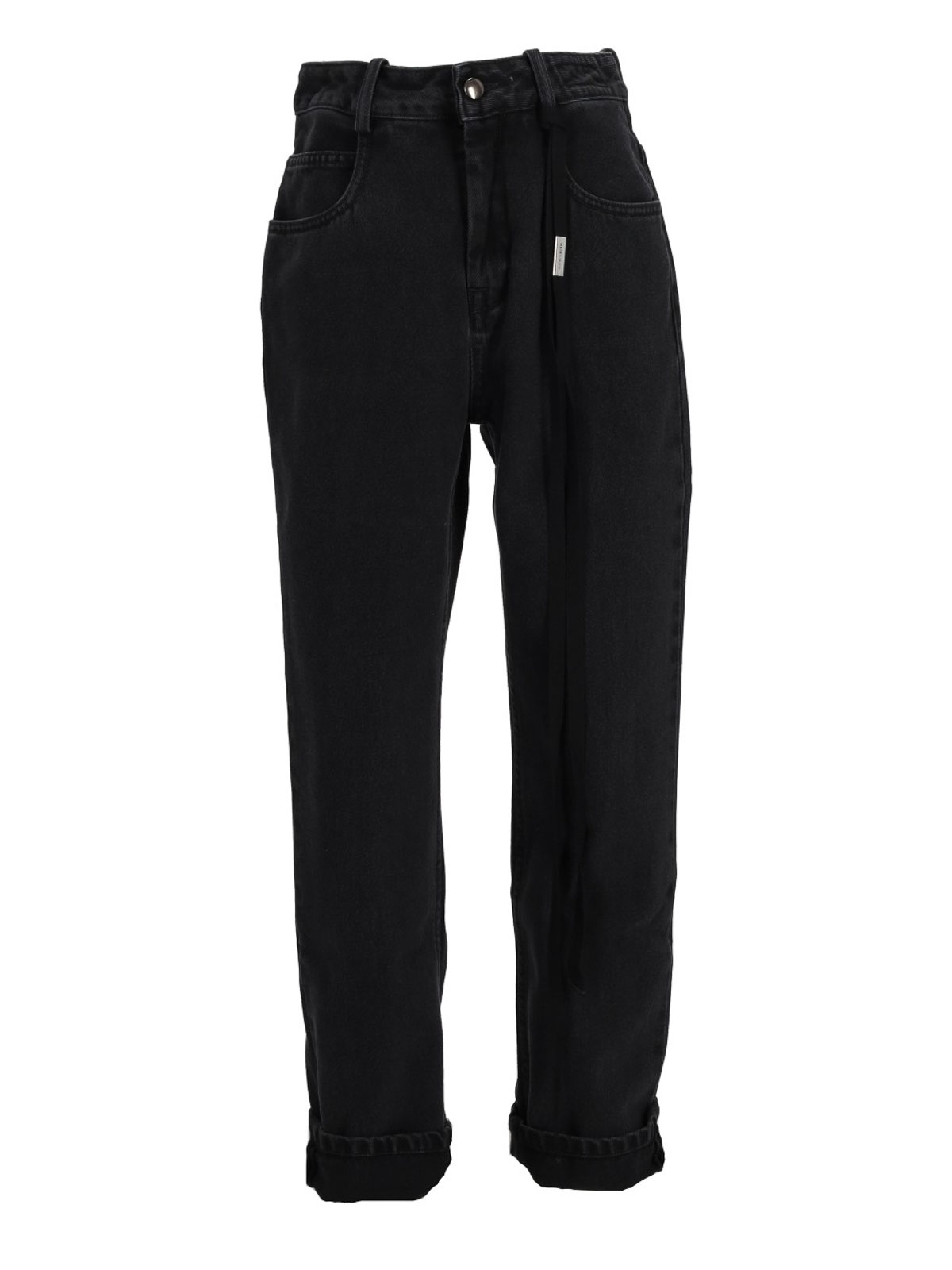 Slim Fit Cropped Trousers B0011430FA039070 (Ann Demeulemeester / パンツ ) | Ann Demeulemeester (アンドゥムルメステール)(2)