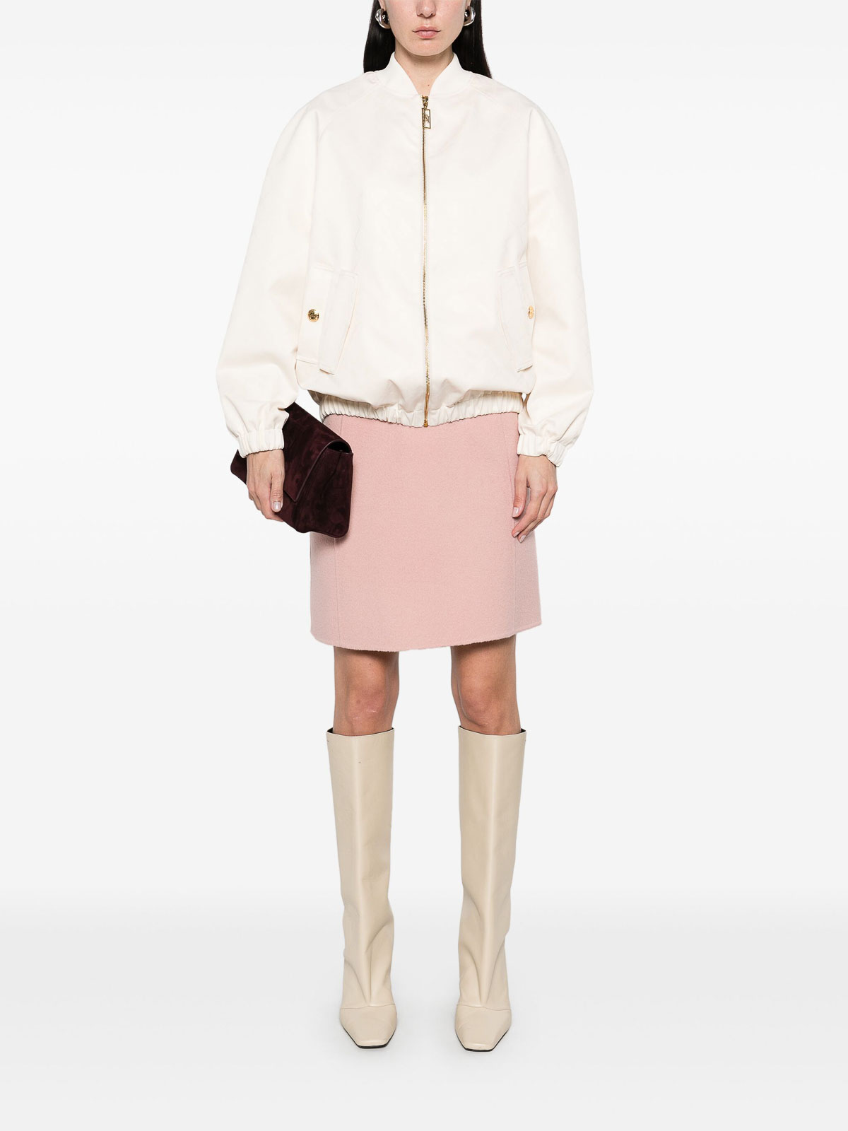 Wool Mini Skirt D620970LEAK24027 (P.A.R.O.S.H. / スカート ) | P.A.R.O.S.H. (パロッシュ)(1)