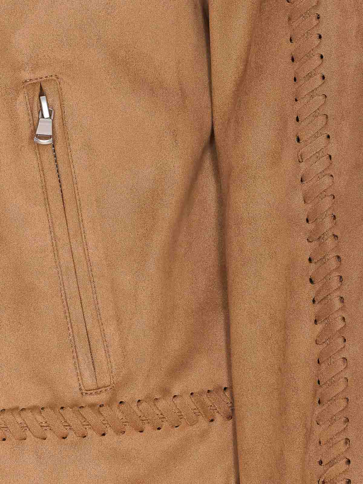 Faux Suede Leather Jacket BJ19929CARAMEL (urbancode / レザー&ファージャケット・コート ) | urbancode (アーバンコード)(2)