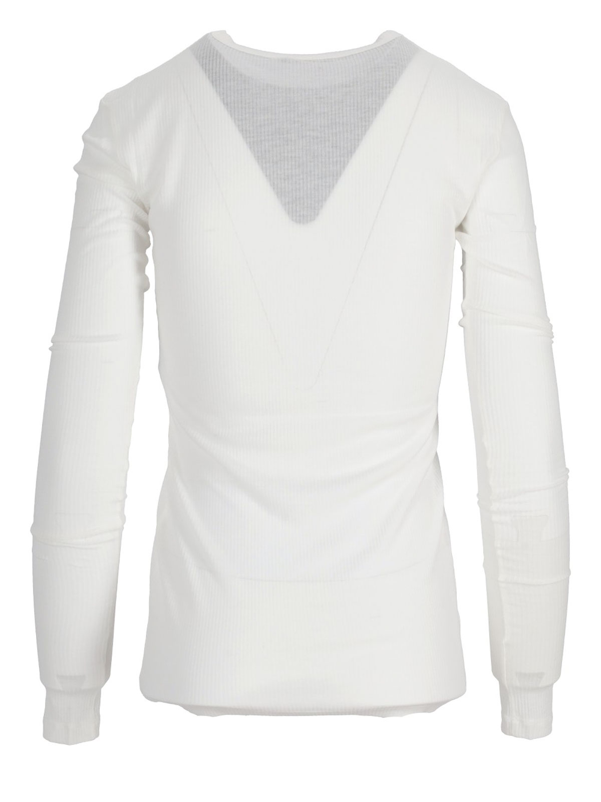 Fiene Slim Fit T-Shirt Viscose Cotton B0011488FA570002 (Ann Demeulemeester / Tシャツ・カットソー ) | Ann Demeulemeester (アンドゥムルメステール)(3)