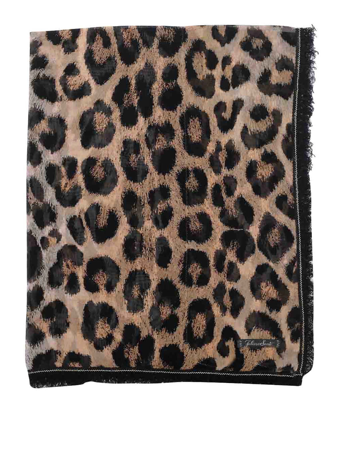 Animalier Jennifer Scarf 203094350 (Faliero Sarti / スカーフ・マフラー ) | Faliero Sarti (ファリエロ サルティ)