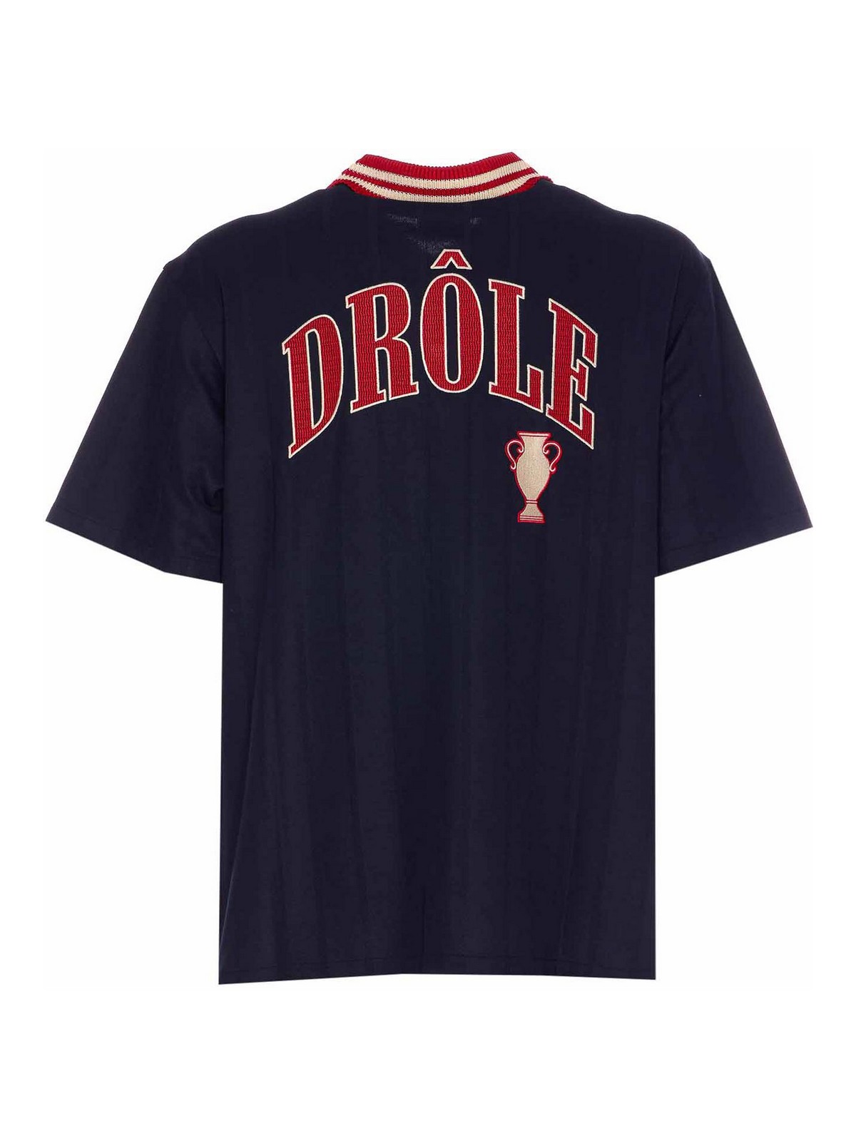 Navy La Chemise Drole Sport Shirt SH221PL160NY (Drôle De Monsieur / シャツ・ブラウス ) | Drôle De Monsieur (ドロールドムッシュ)(1)