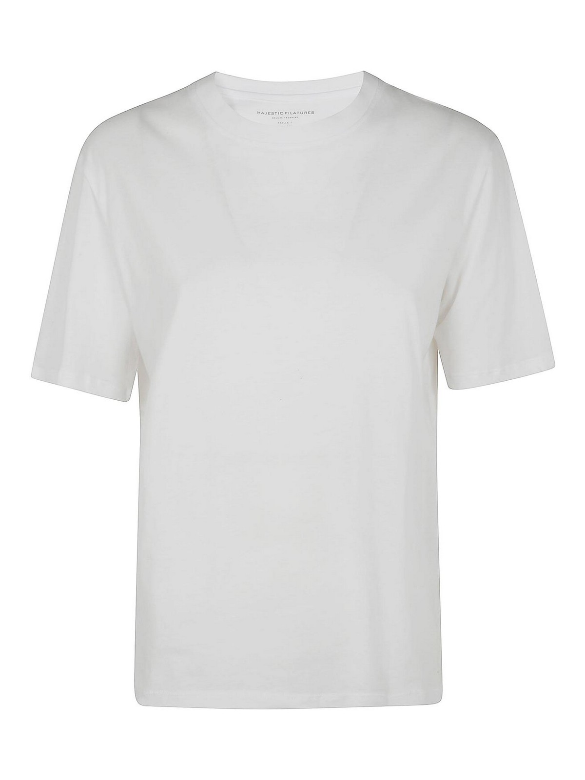 Short Sleeves Round Neck Sweater E25M537FTS787001 (MAJESTIC FILATURES / ニット・セーター・カーディガン ) | MAJESTIC FILATURES (マジェスティック フィラチュール)