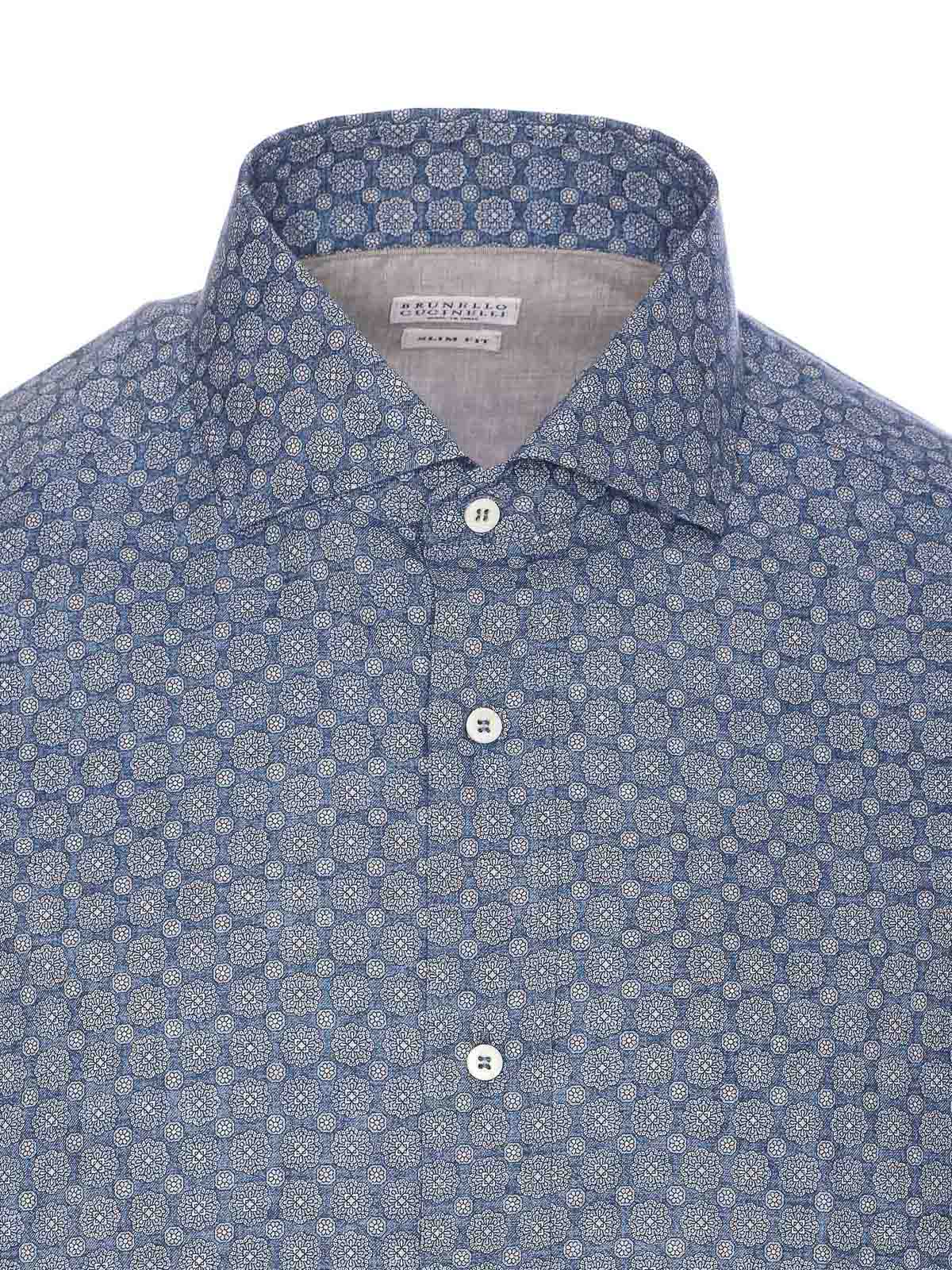 Shirt MM6941718C004 (Brunello Cucinelli / シャツ・ブラウス ) | Brunello Cucinelli (ブルネロ・クチネリ)(3)