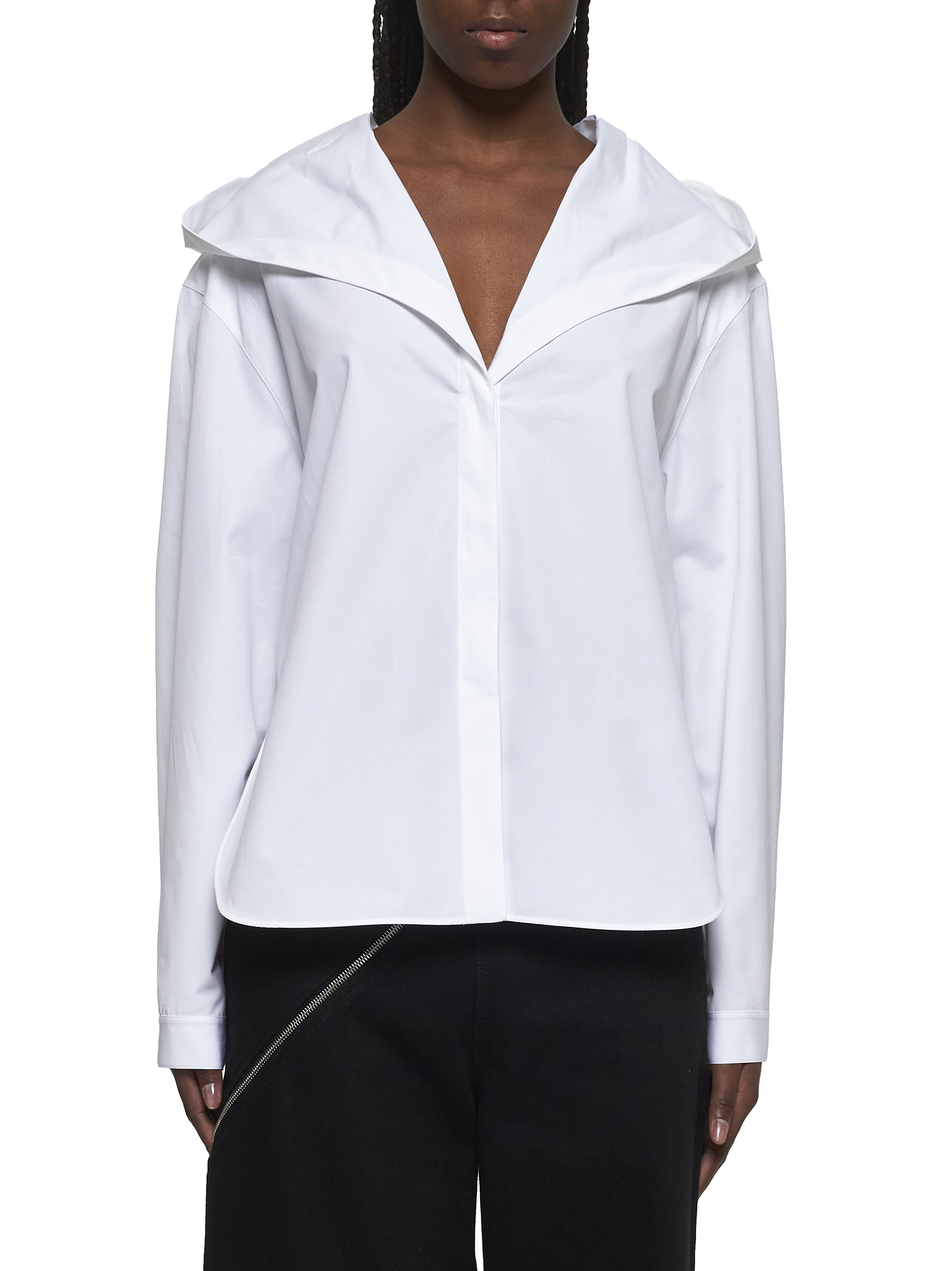 Alaia Shirts White AA9C0969T611A000 (ALAIA / シャツ・ブラウス ) | ALAIA (アライア)(2)
