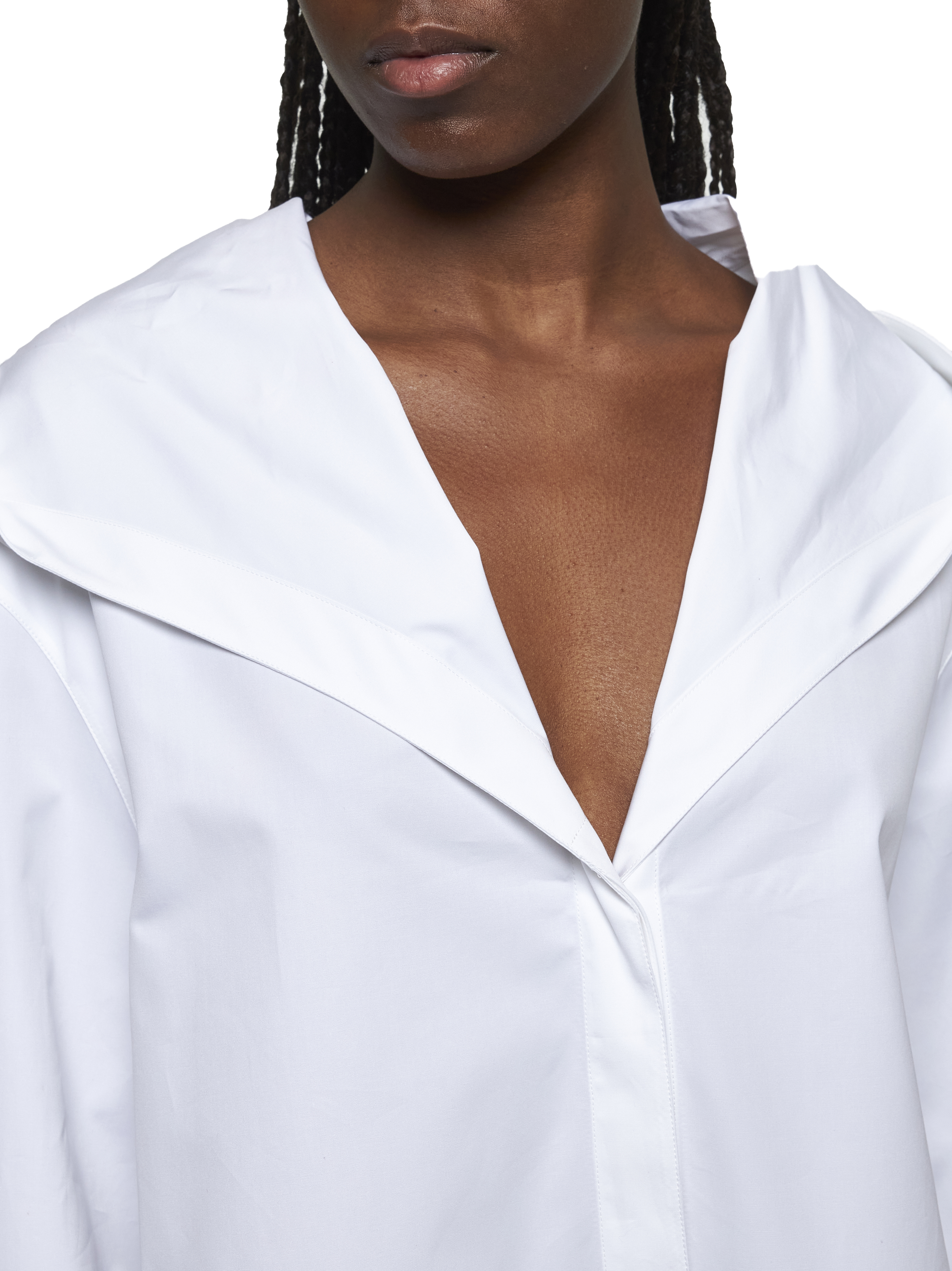 Alaia Shirts White AA9C0969T611A000 (ALAIA / シャツ・ブラウス ) | ALAIA (アライア)(4)
