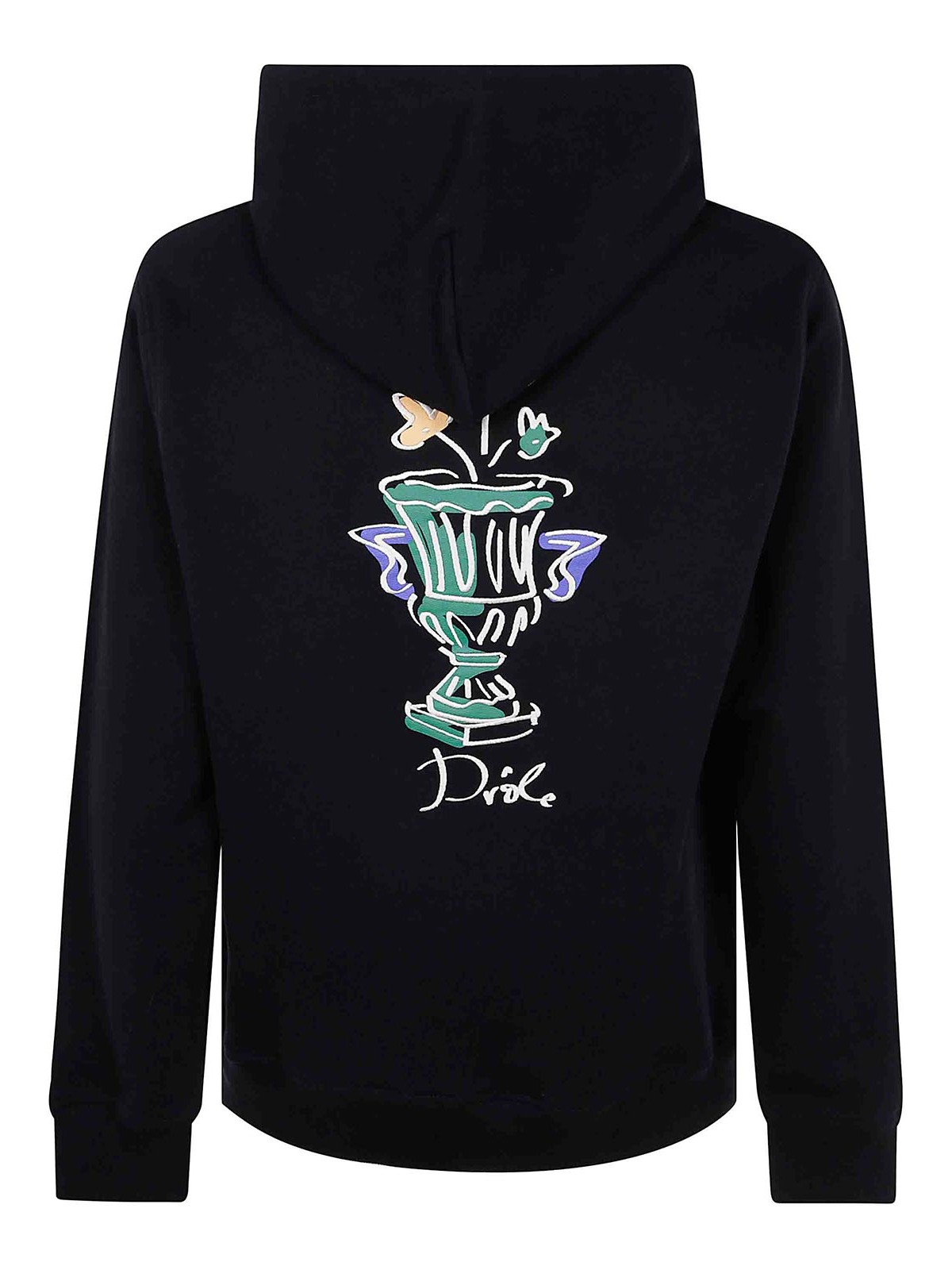 パーカー・フーディ DROLE DE MONSIEUR SS25 LE HOODIE VASE (F HO174 CO127 BL) Le Hoodie Vase