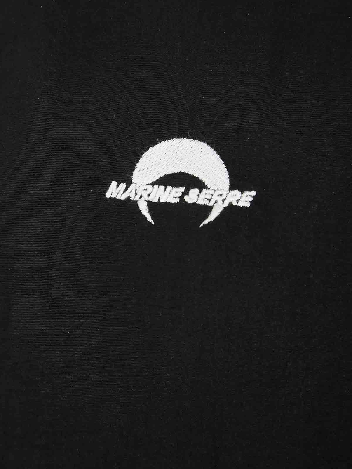 Recycled Nylon Track Jacket UJA053BBK99 (MARINE SERRE / カジュアルジャケット ) | MARINE SERRE (マリーン セル)(2)