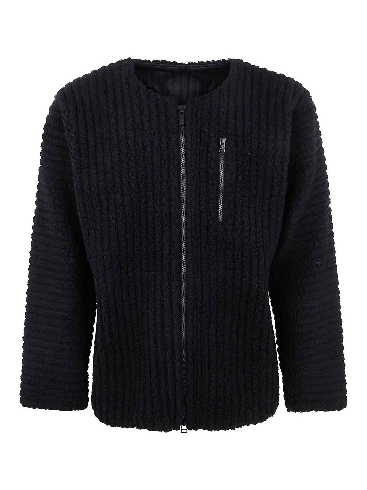 Fleece Pleats Blouson HP48JC28115 (HOMME PLISSÉ ISSEY MIYAKE / カジュアルジャケット ) | HOMME PLISSÉ ISSEY MIYAKE (オムプリッセ イッセイ ミヤケ)