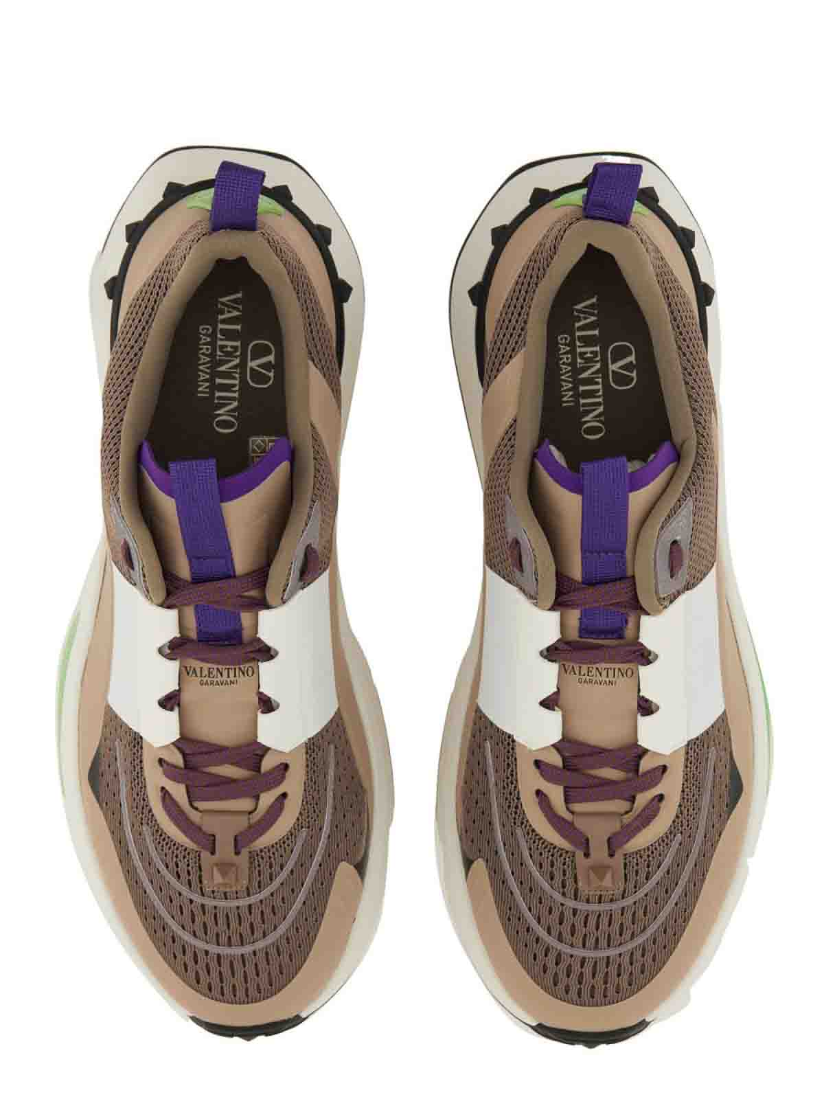 Leather And Mesh Sneaker 4Y0S0H96PTNZWM (Valentino Garavani / スニーカー ) | Valentino Garavani (ヴァレンティノ)(5)