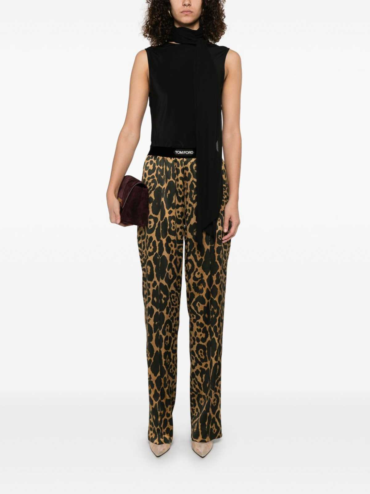 Pants with printing PAW397FAP225KB359 (TOM FORD / パンツ ) | TOM FORD (トムフォード)(3)