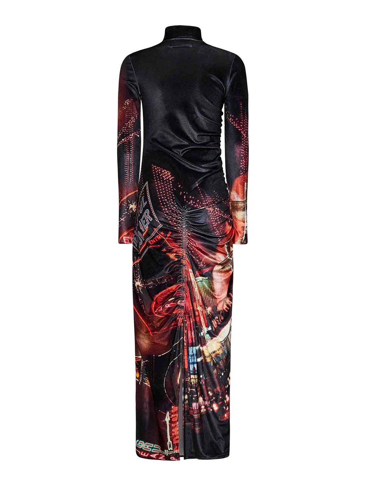 Velvet Long Gathered Dress RO257J55400301550 (Jean Paul GAULTIER / ワンピース・ドレス・オールインワン ) | Jean Paul GAULTIER (ジャンポール ゴルチエ)(1)