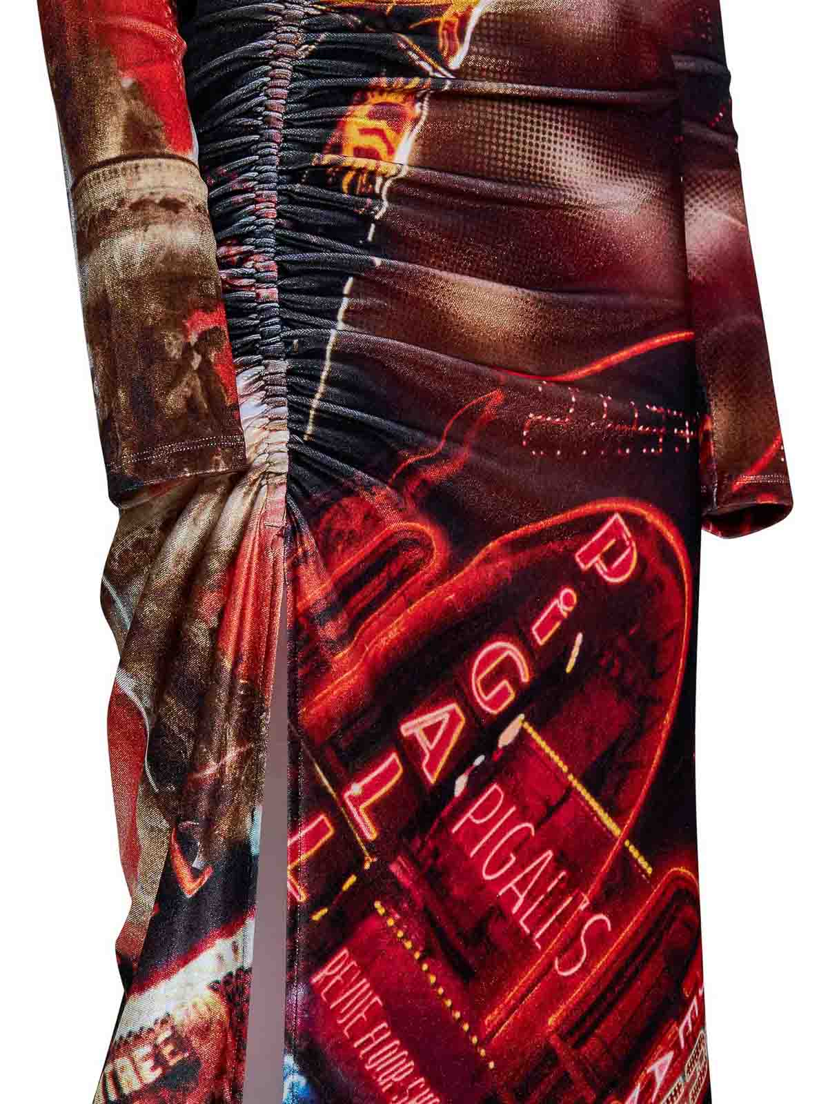 Velvet Long Gathered Dress RO257J55400301550 (Jean Paul GAULTIER / ワンピース・ドレス・オールインワン ) | Jean Paul GAULTIER (ジャンポール ゴルチエ)(2)