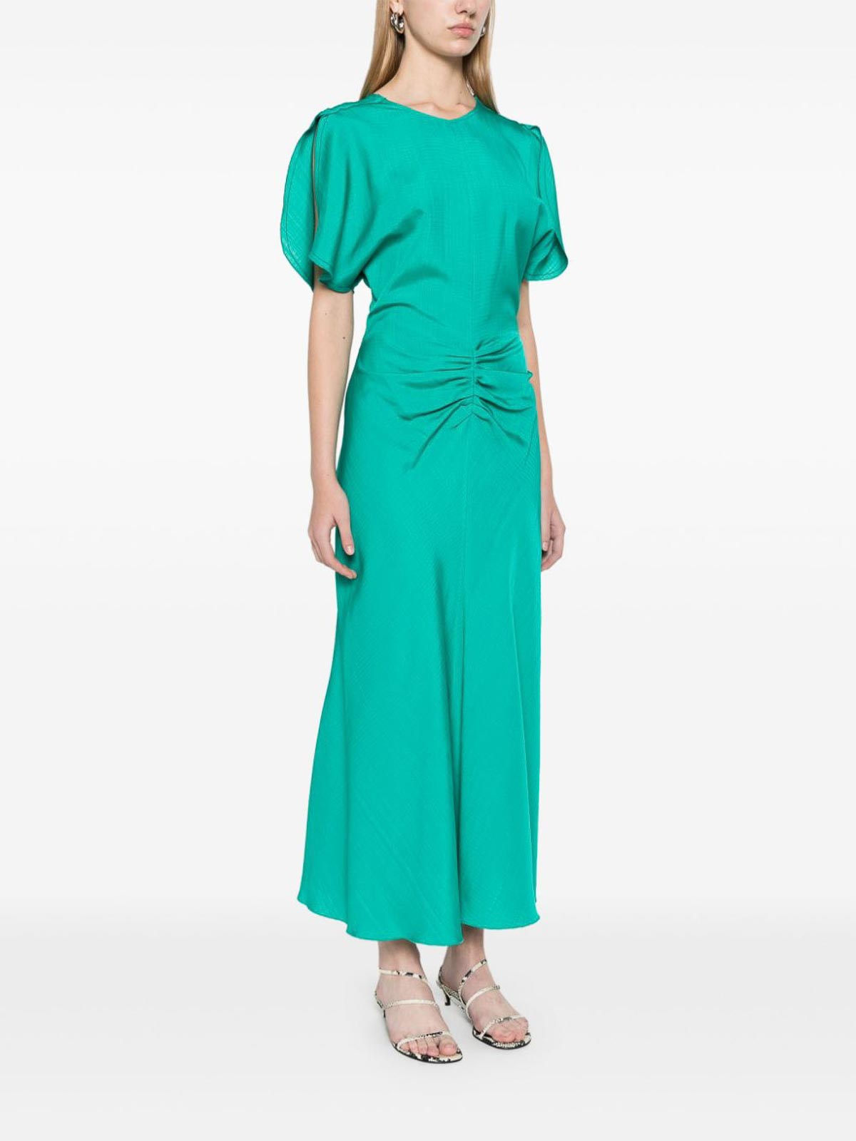 Midi dress with curl 1125WDR005227ASS25P8283 (VICTORIA BECKHAM / ワンピース・ドレス・オールインワン ) | VICTORIA BECKHAM (ヴィクトリア ベッカム)(1)
