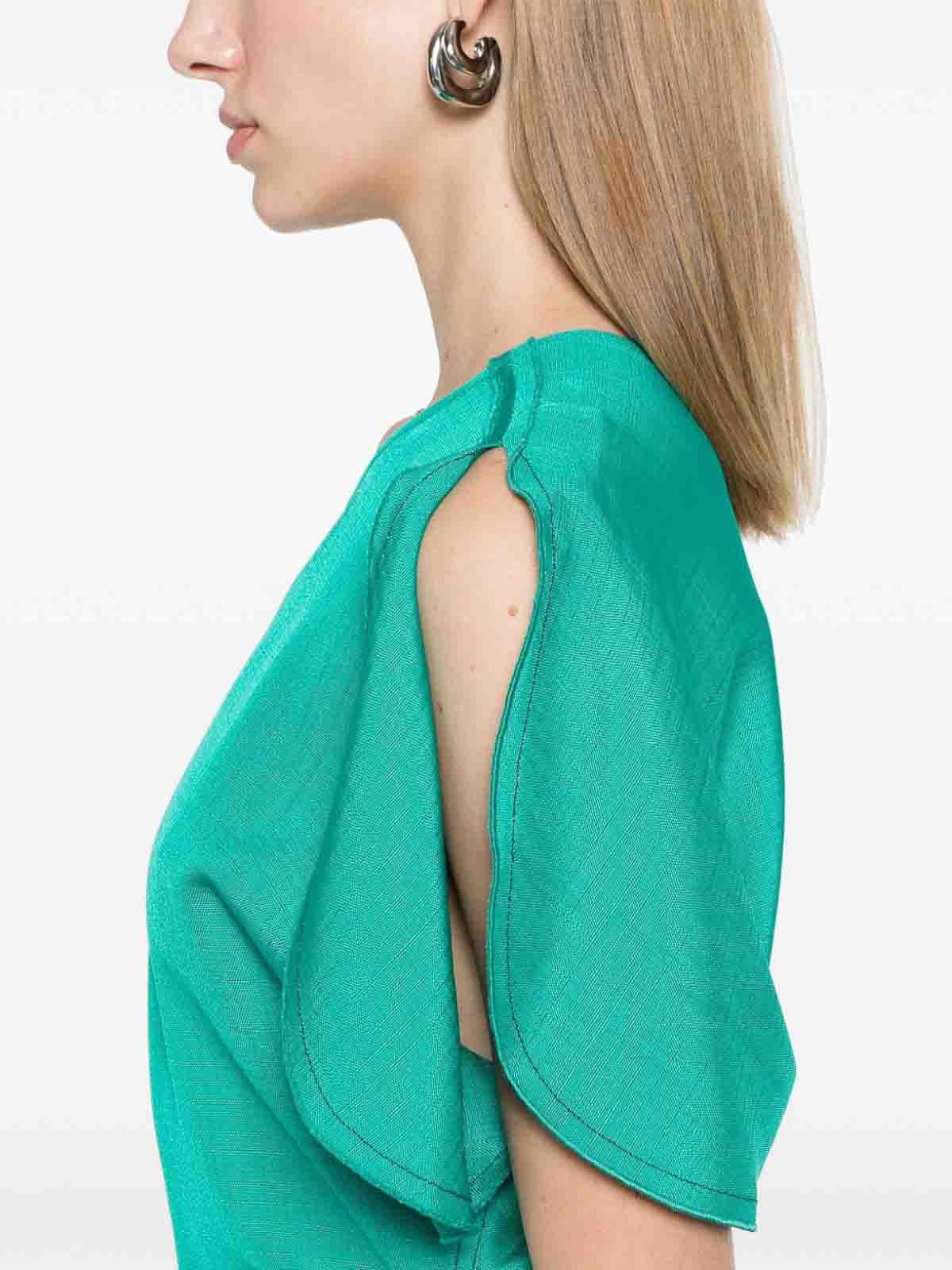 Midi dress with curl 1125WDR005227ASS25P8283 (VICTORIA BECKHAM / ワンピース・ドレス・オールインワン ) | VICTORIA BECKHAM (ヴィクトリア ベッカム)(2)