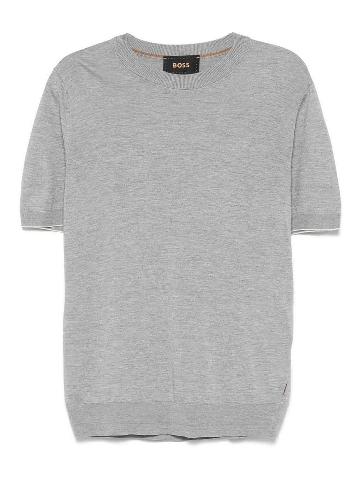 Crewneck 50530866041SILVER (HUGO BOSS / ニット・セーター・カーディガン ) | HUGO BOSS (ヒューゴボス)
