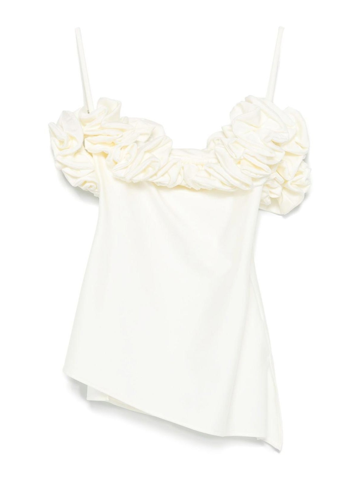 Top with Ruches COPT79F5001WHT (COPERNI / タンクトップ・キャミソール ) | COPERNI (コペルニ)