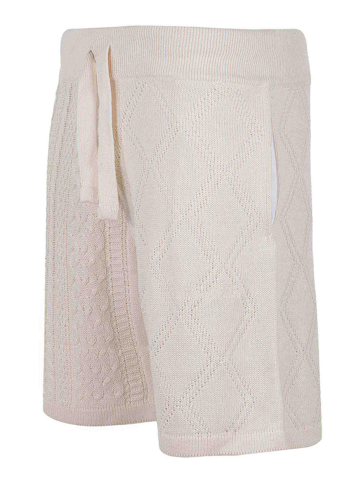 Shorts in Cotton JOSS2506WHITE (FAMILY FIRST / ショートパンツ ) | FAMILY FIRST (ファミリーファースト)(1)