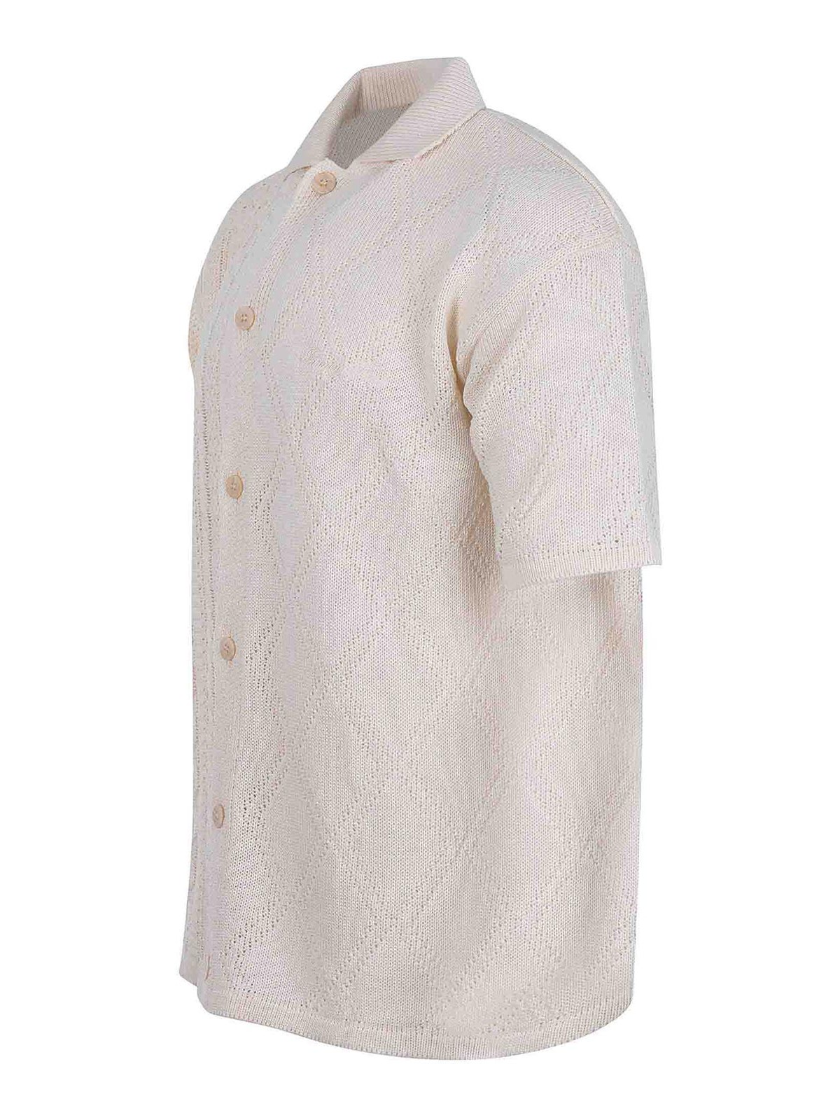 Shirt in Cotton Blend SWS2502WHITE (FAMILY FIRST / シャツ・ブラウス ) | FAMILY FIRST (ファミリーファースト)(1)