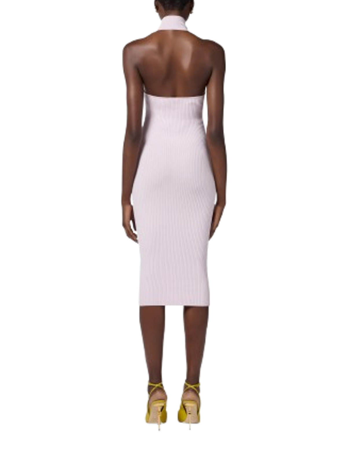 Ribbed Viscose Dress With Heart AM60S51E2544 (Elisabetta Franchi / ワンピース・ドレス・オールインワン ) | Elisabetta Franchi (エリザベッタ フランキ)(3)