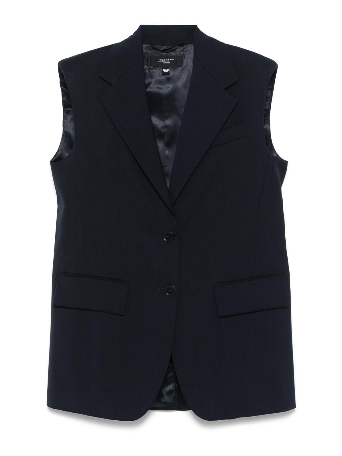 Gilet In Stretch Wool Canvas DONNA2425156021650001 (Weekend Max Mara / ベスト ) | Weekend Max Mara (ウィークエンド マックスマーラ)