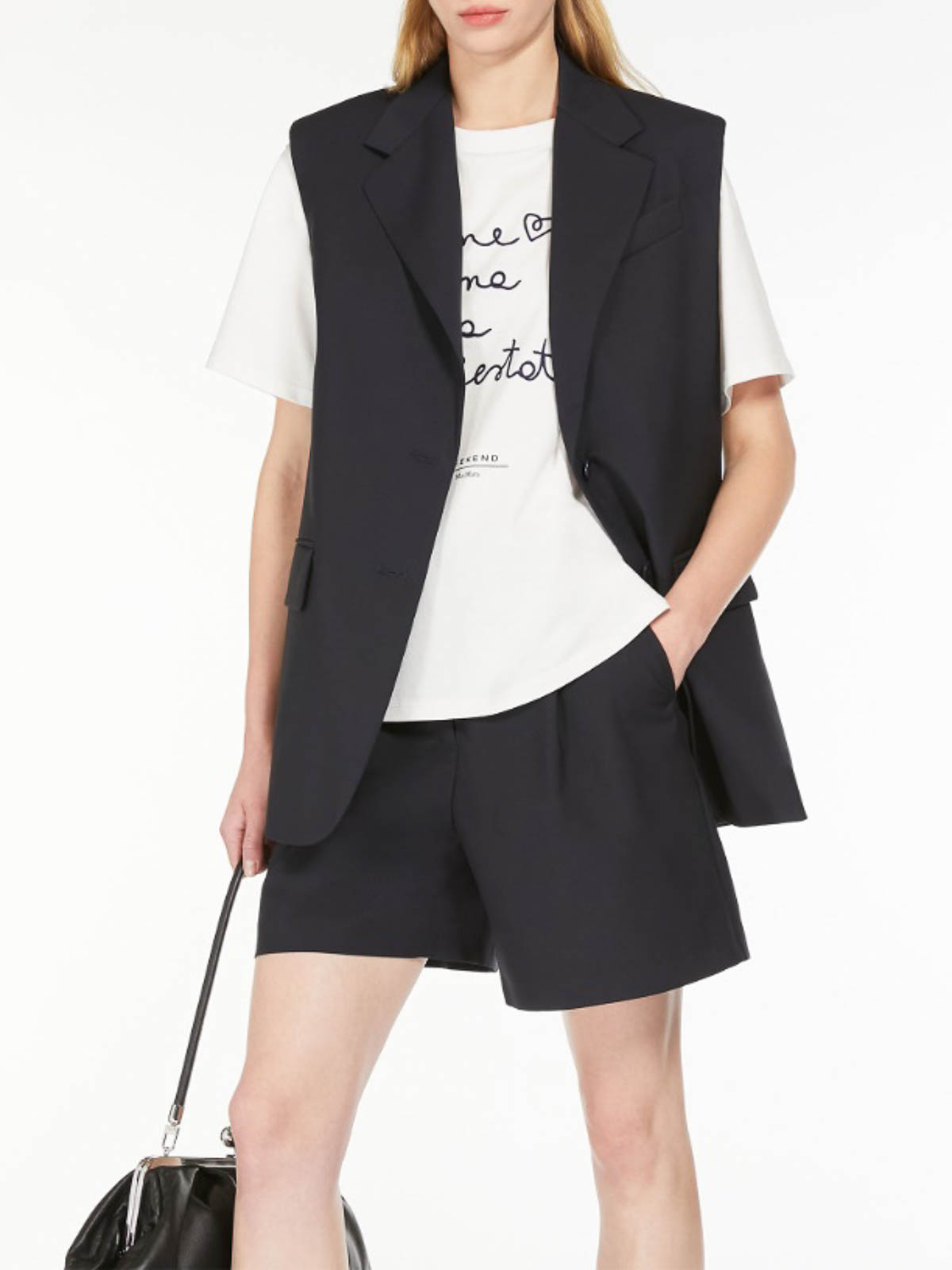 Gilet In Stretch Wool Canvas DONNA2425156021650001 (Weekend Max Mara / ベスト ) | Weekend Max Mara (ウィークエンド マックスマーラ)(2)