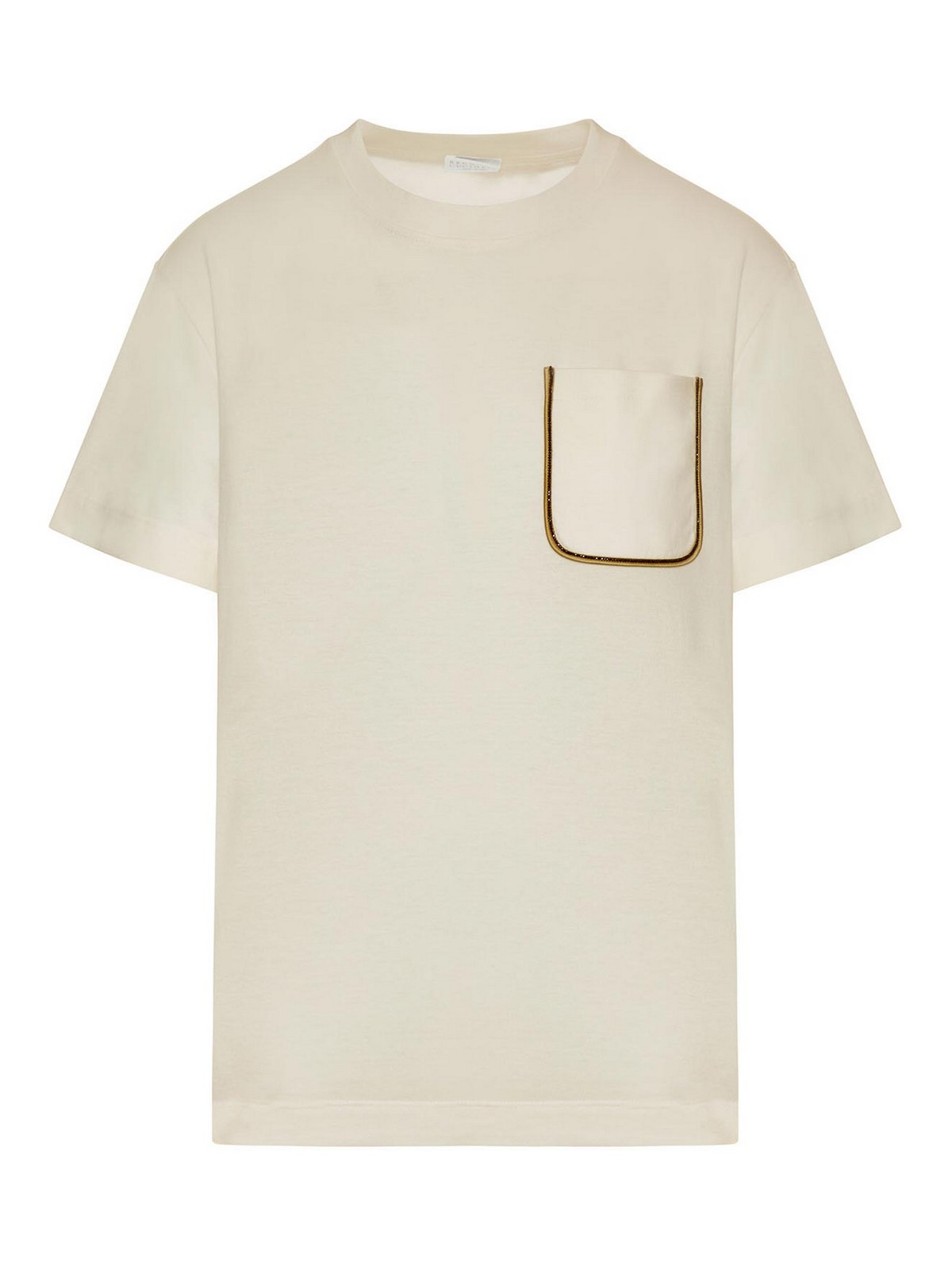 Cotton T-Shirt With Pocket M0T81FP400C2869 (Brunello Cucinelli / Tシャツ・カットソー ) | Brunello Cucinelli (ブルネロ・クチネリ)