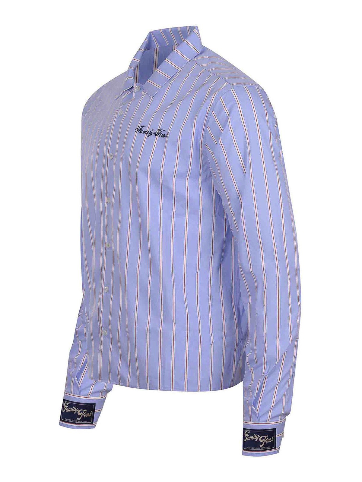 Shirt in Cotton SHS2510LIGHTBLUE (FAMILY FIRST / シャツ・ブラウス ) | FAMILY FIRST (ファミリーファースト)(1)