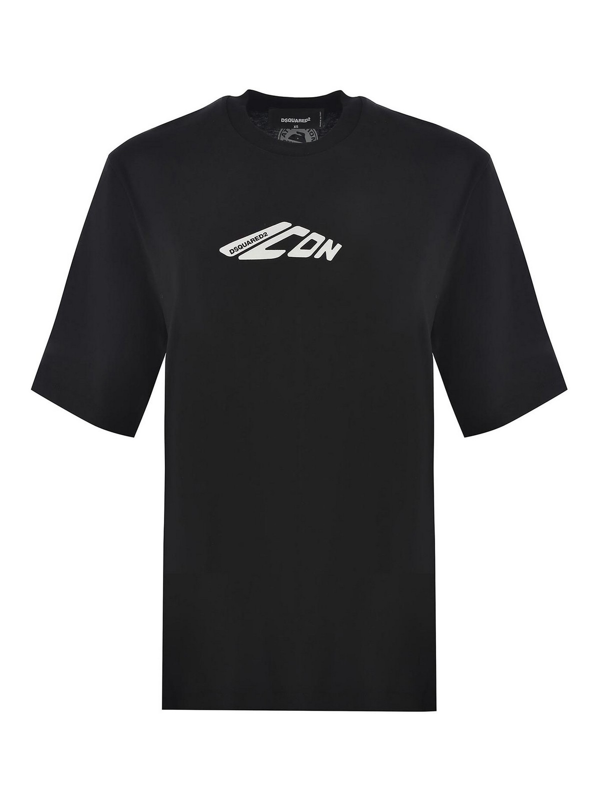 T-Shirt Icon in Jersey Cotton S80GC0071D20020900 (Dsquared2 / Tシャツ・カットソー ) | Dsquared2 (ディースクエアード)