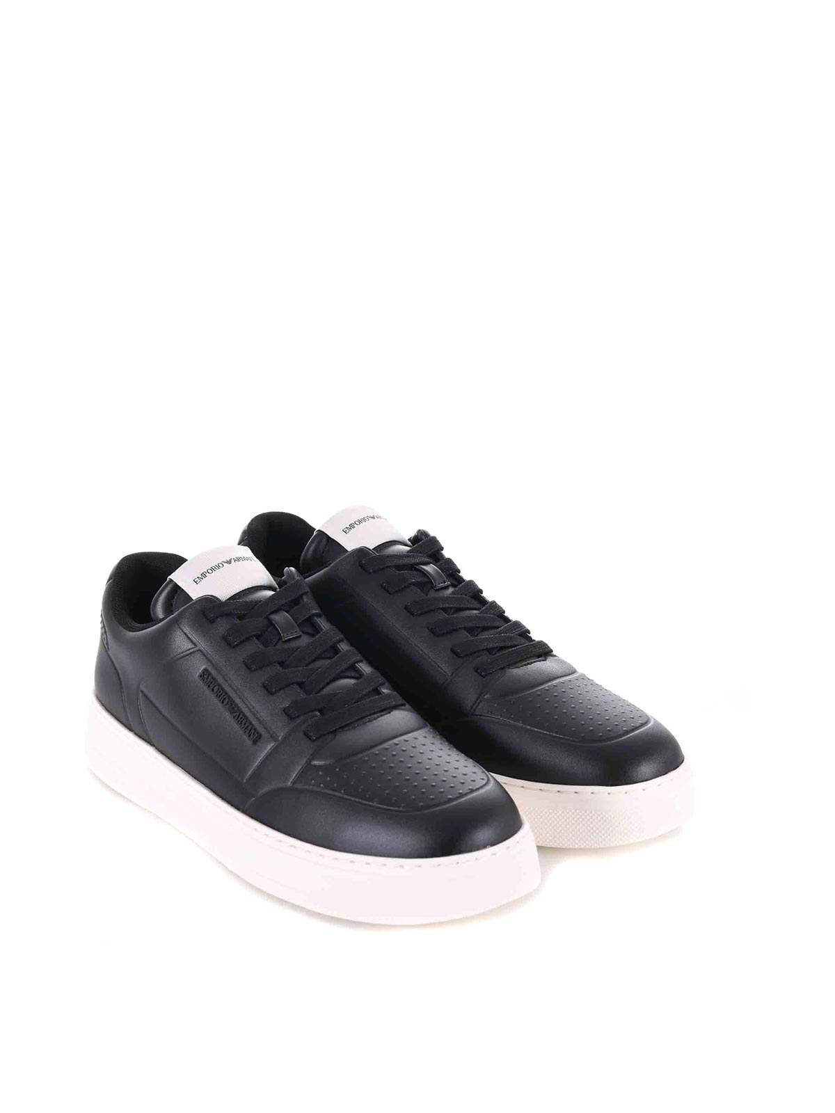 Leather Sneakers X4X677XF80500002 (EMPORIO ARMANI / スニーカー ) | EMPORIO ARMANI (エンポリオ アルマーニ)(1)