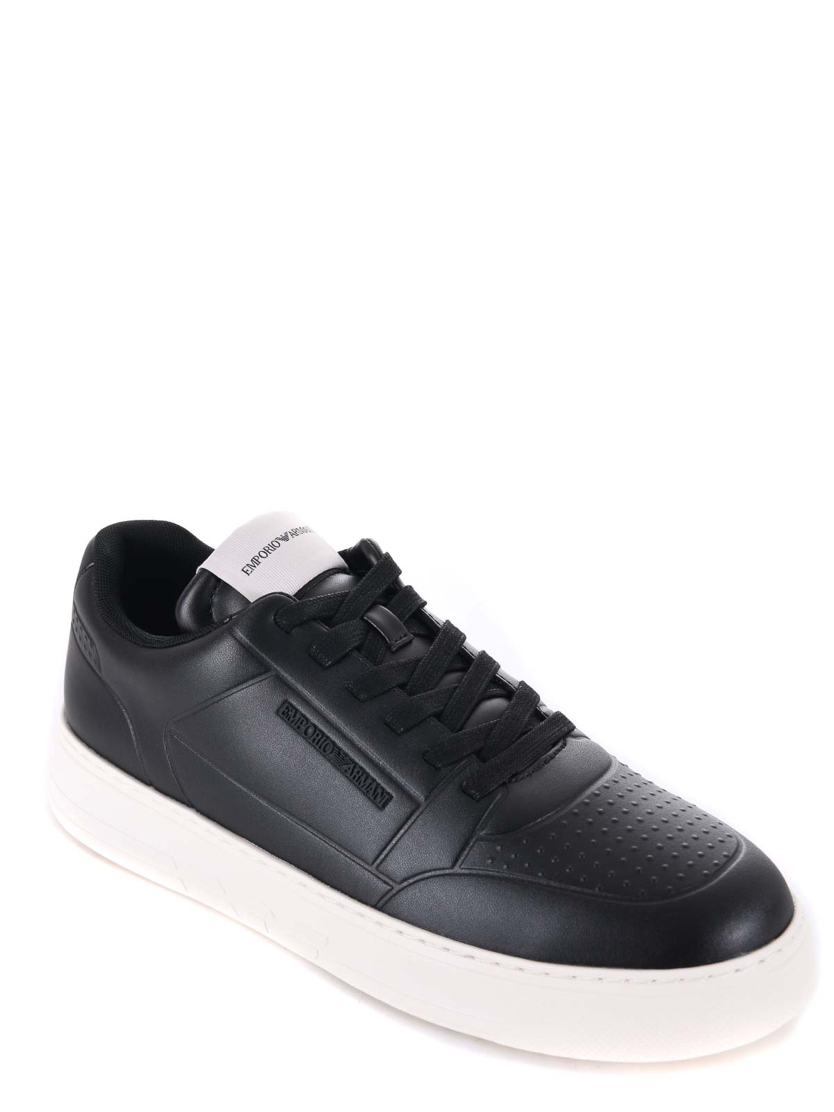 Leather Sneakers X4X677XF80500002 (EMPORIO ARMANI / スニーカー ) | EMPORIO ARMANI (エンポリオ アルマーニ)(2)