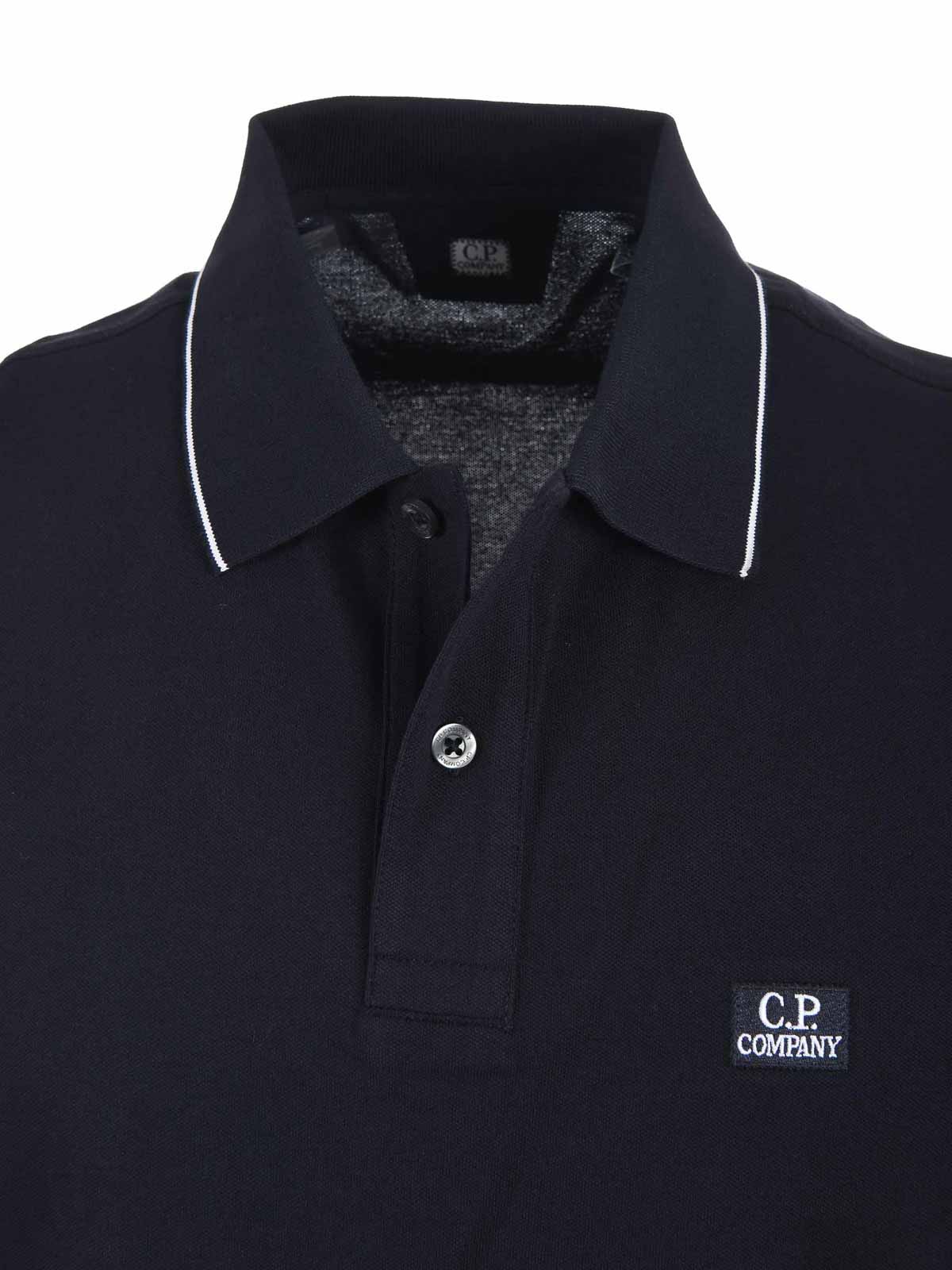 Stretch Piqu Polo Shirt CMPL097A005263W888 (C.P. Company / ポロシャツ ) | C.P. Company (シーピーカンパニー)(3)