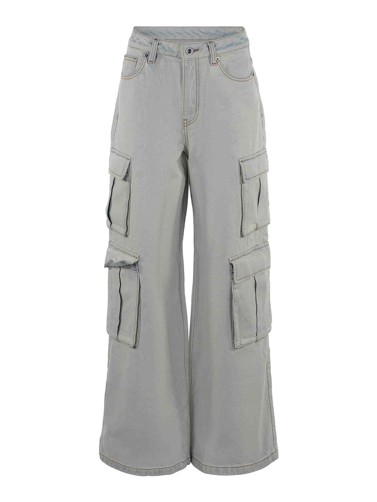 Cargo Jeans in Denim 802PWHITE (self-portrait / ジーンズ ) | self-portrait (セルフ・ポートレイト)