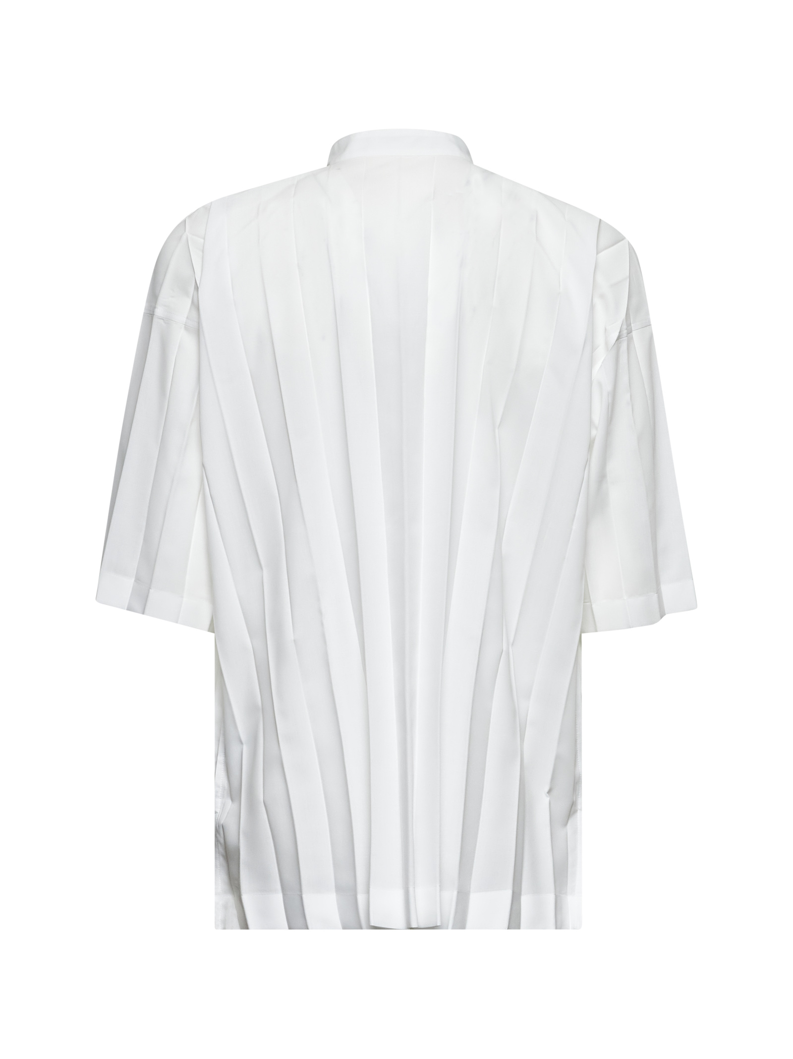 HOMME PLISSE ISSEY MIYAKE Shirts White FJ30501 (HOMME PLISSÉ ISSEY MIYAKE / シャツ・ブラウス ) | HOMME PLISSÉ ISSEY MIYAKE (オムプリッセ イッセイ ミヤケ)(1)