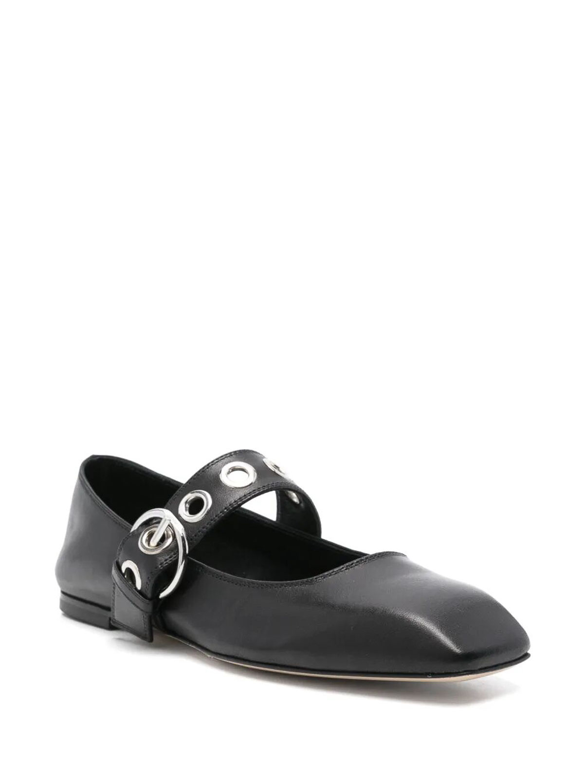 Uma Eyelet Nappa Leather Black A11FLRKLS08FL159SS25800007 (Aeyde / フラットシューズ ) | Aeyde (アイデ)(3)