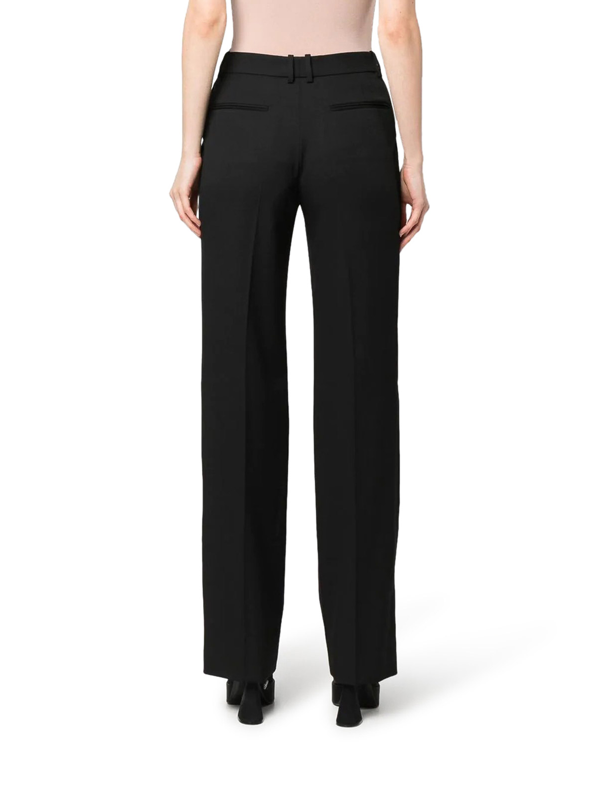 High-Waisted Straight-Leg Trousers 718838Y512W1000 (Saint Laurent / パンツ ) | Saint Laurent (サンローラン)(3)