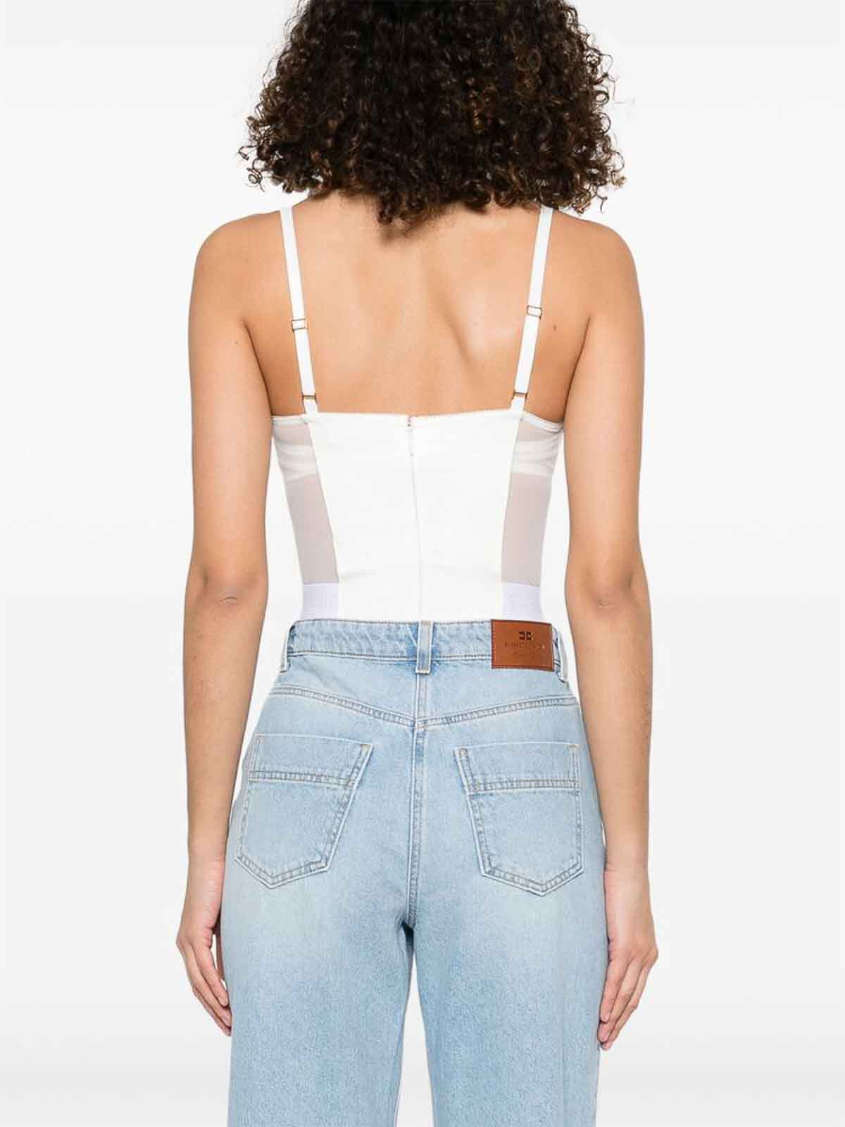 Bodysuit BO02351E2360 (Elisabetta Franchi / ボディスーツ ) | Elisabetta Franchi (エリザベッタ フランキ)(3)