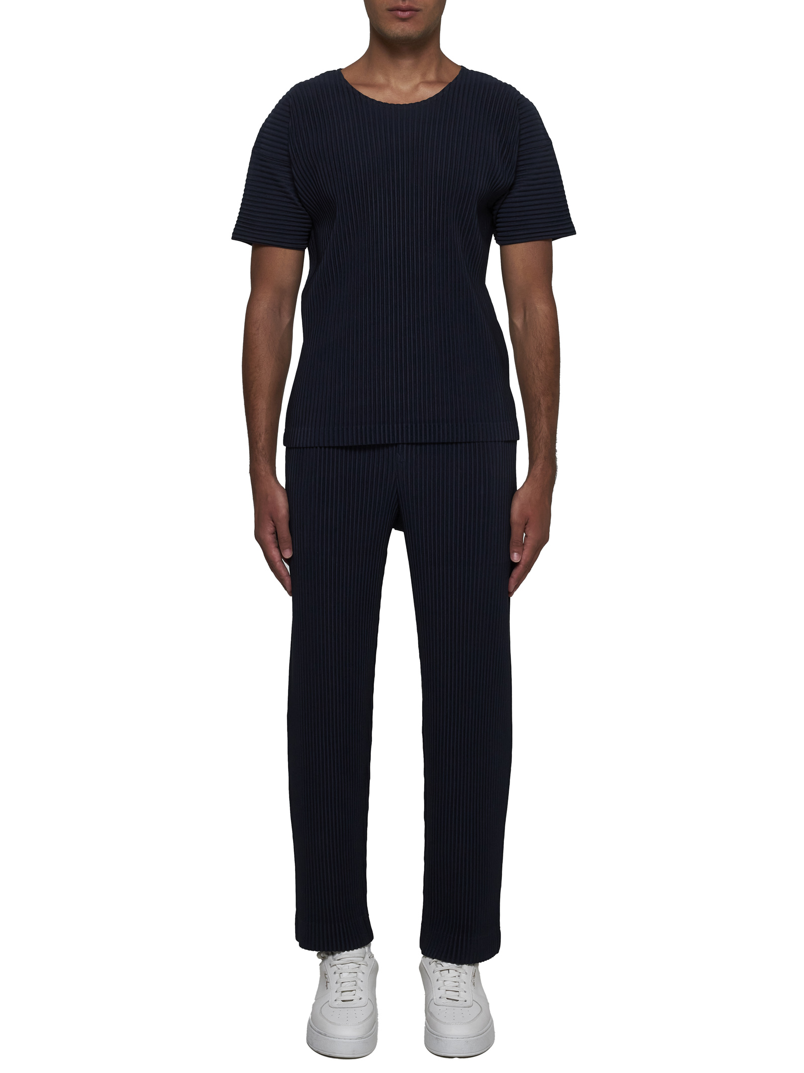 HOMME PLISSE ISSEY MIYAKE T-shirts and Polos Blue HP48JK42075 (HOMME PLISSÉ ISSEY MIYAKE / Tシャツ・カットソー ) | HOMME PLISSÉ ISSEY MIYAKE (オムプリッセ イッセイ ミヤケ)(1)