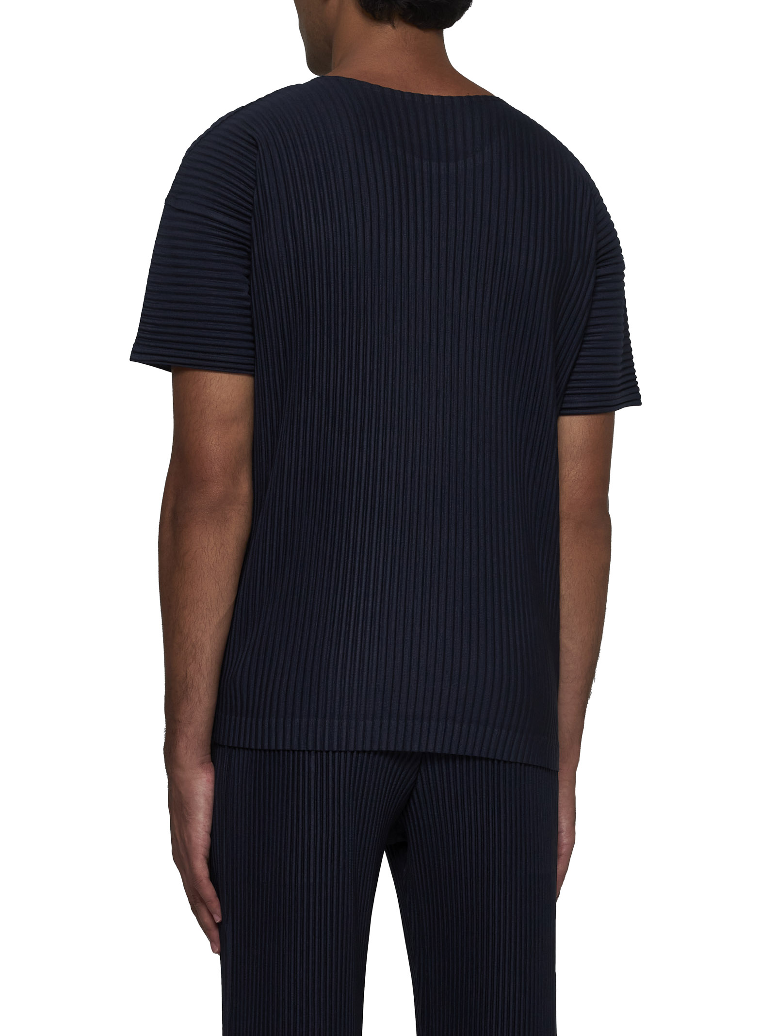 HOMME PLISSE ISSEY MIYAKE T-shirts and Polos Blue HP48JK42075 (HOMME PLISSÉ ISSEY MIYAKE / Tシャツ・カットソー ) | HOMME PLISSÉ ISSEY MIYAKE (オムプリッセ イッセイ ミヤケ)(3)