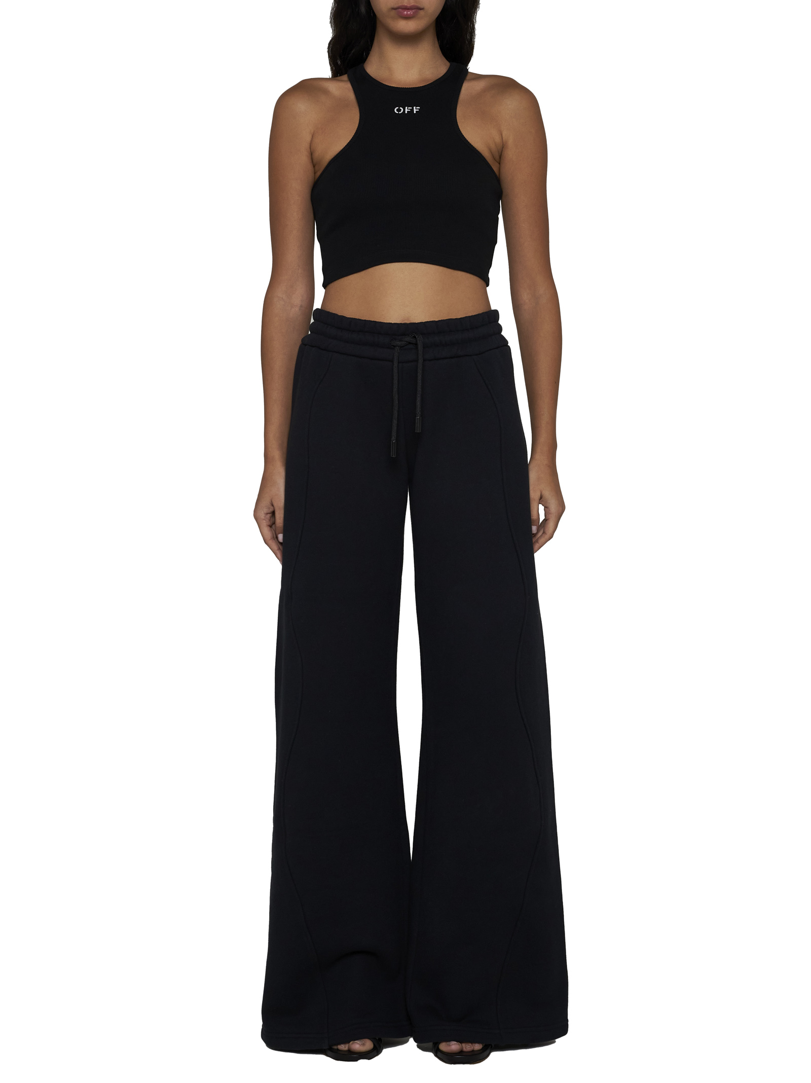 Off White Top Black OWAD086C99JER0021001 (Off-White / タンクトップ・キャミソール ) | Off-White (オフホワイト)(1)