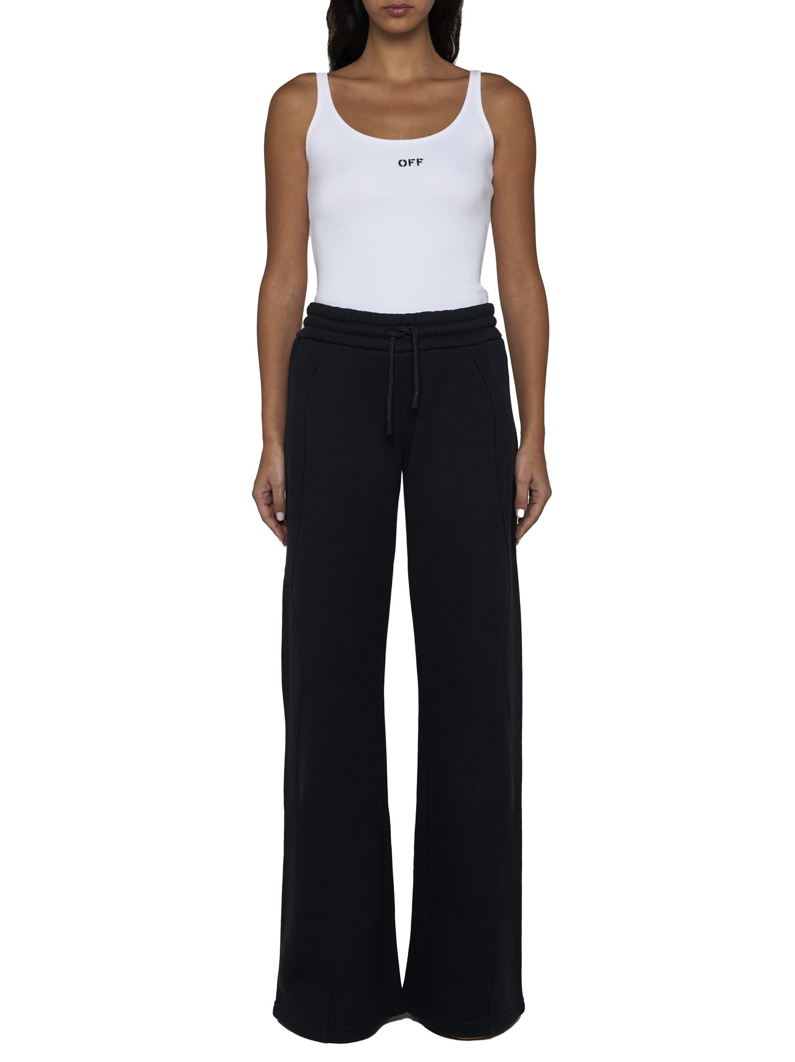 Off White T-shirts and Polos White OWAD072C99JER0020110 (Off-White / タンクトップ・キャミソール ) | Off-White (オフホワイト)(1)