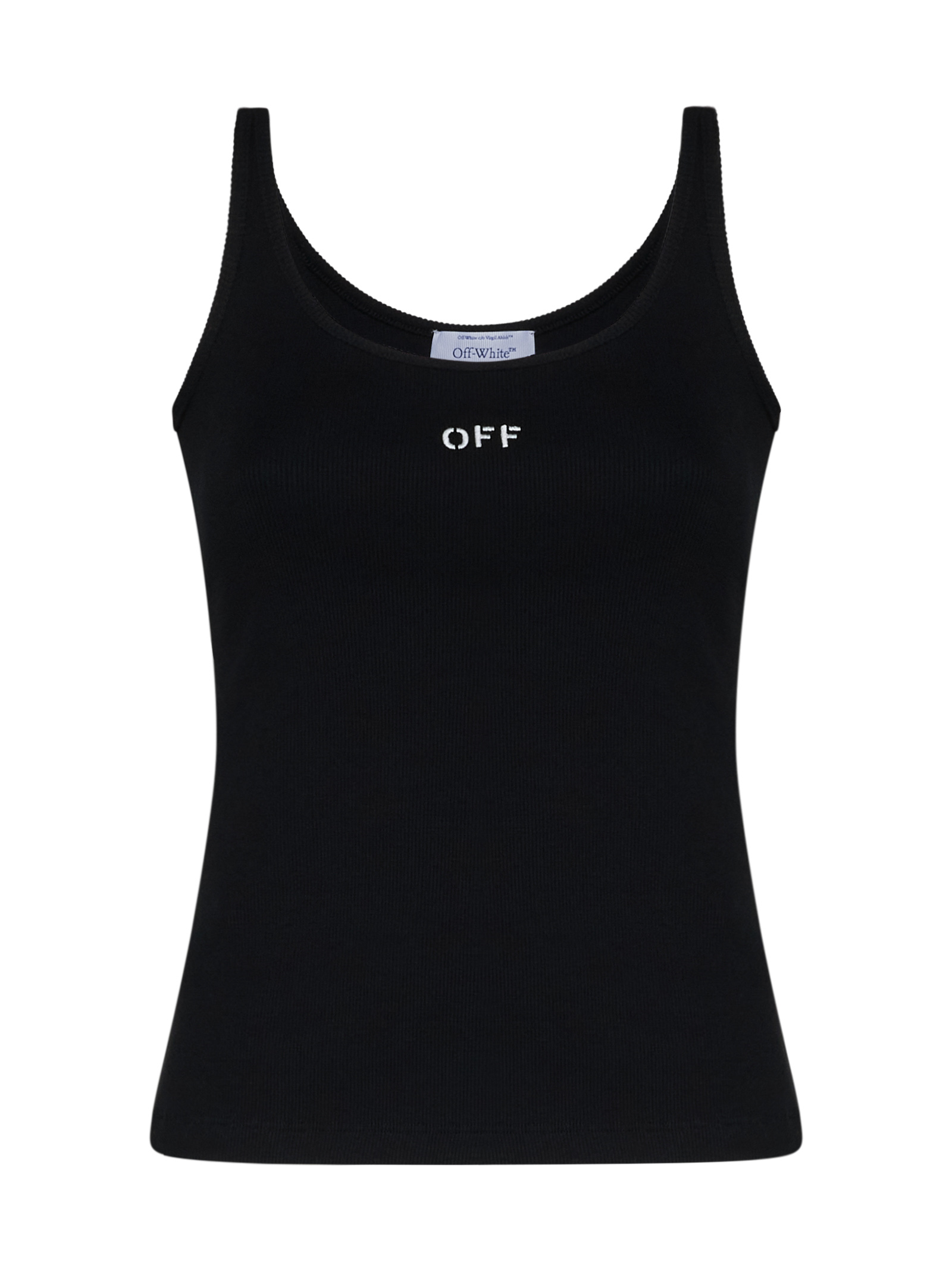 Off White T-shirts and Polos Black OWAD072C99JER0021001 (Off-White / タンクトップ・キャミソール ) | Off-White (オフホワイト)