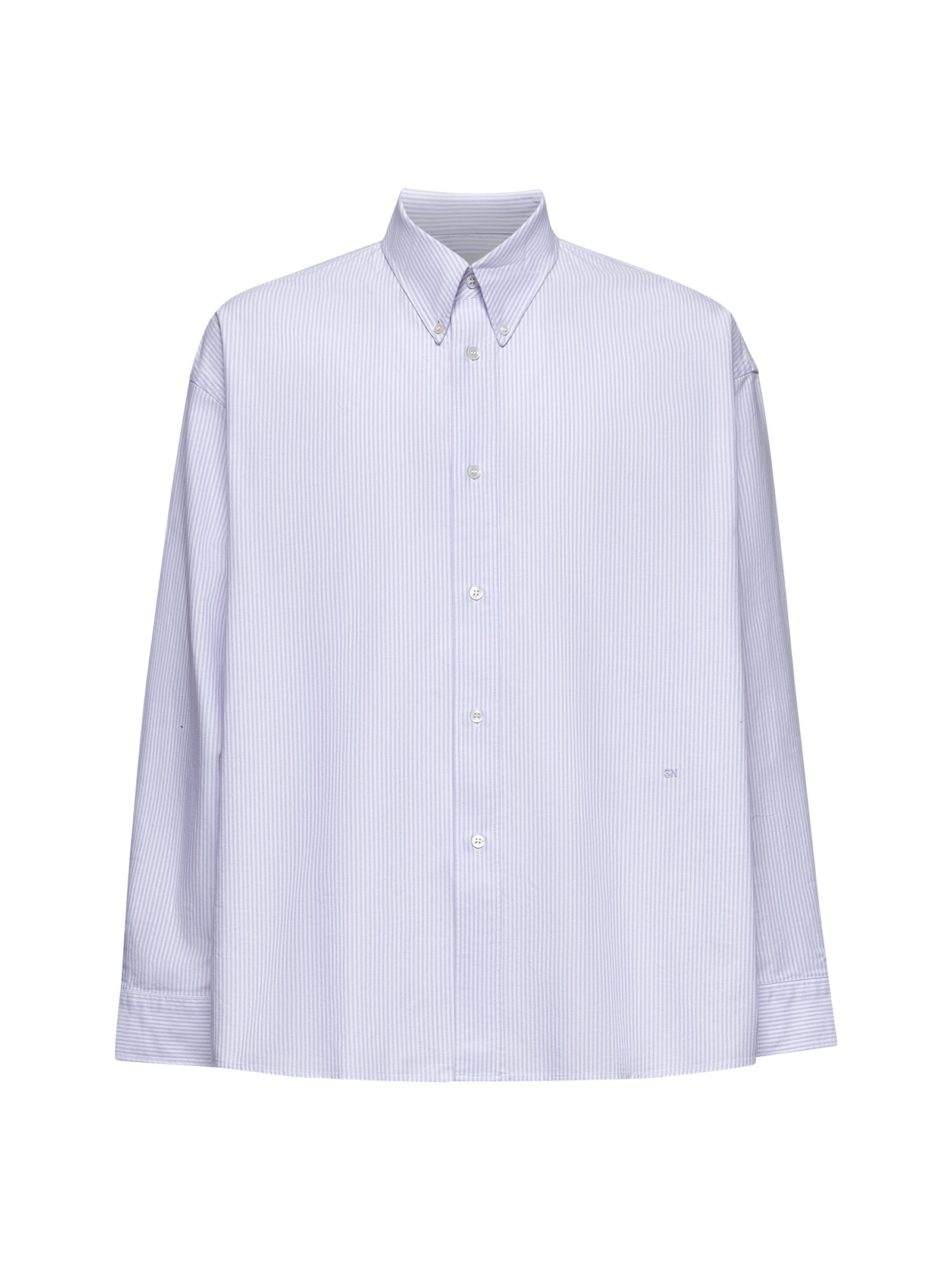 STUDIO NICHOLSON Shirts RUSKINSNM1152LILACSTRIPE (Studio Nicholson / シャツ・ブラウス ) | Studio Nicholson (スタジオニコルソン)