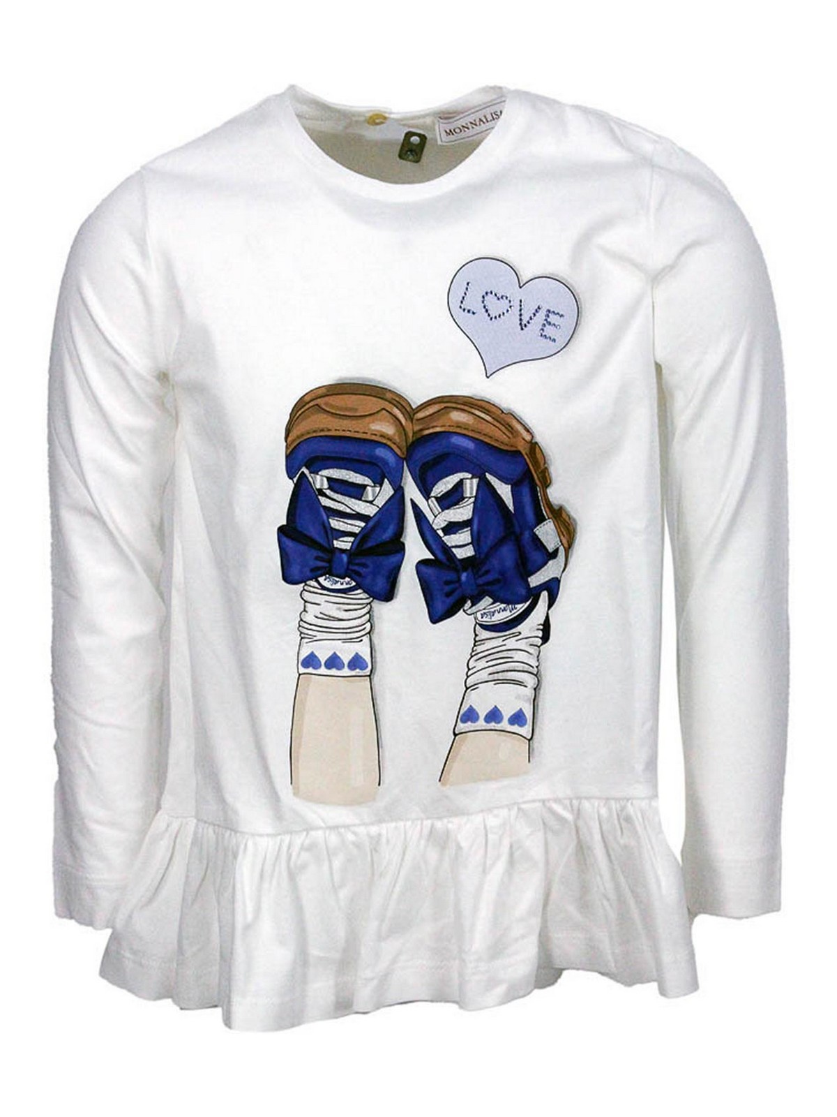 T-Shirt 118632PS8206156S (MONNALISA / Tシャツ・カットソー ) | MONNALISA (モナリザ)