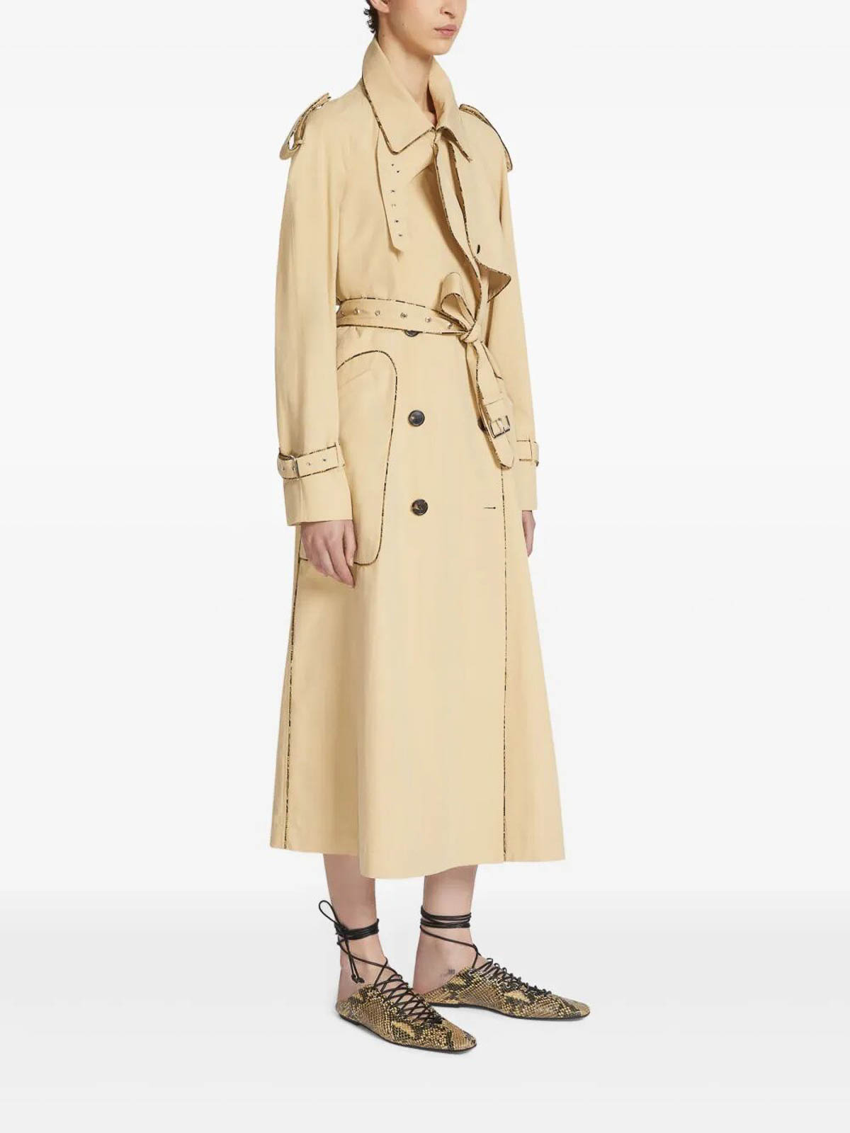 Coat 102161449103 (Dries Van Noten / コート ) | Dries Van Noten (ドリスヴァンノッテン)(2)
