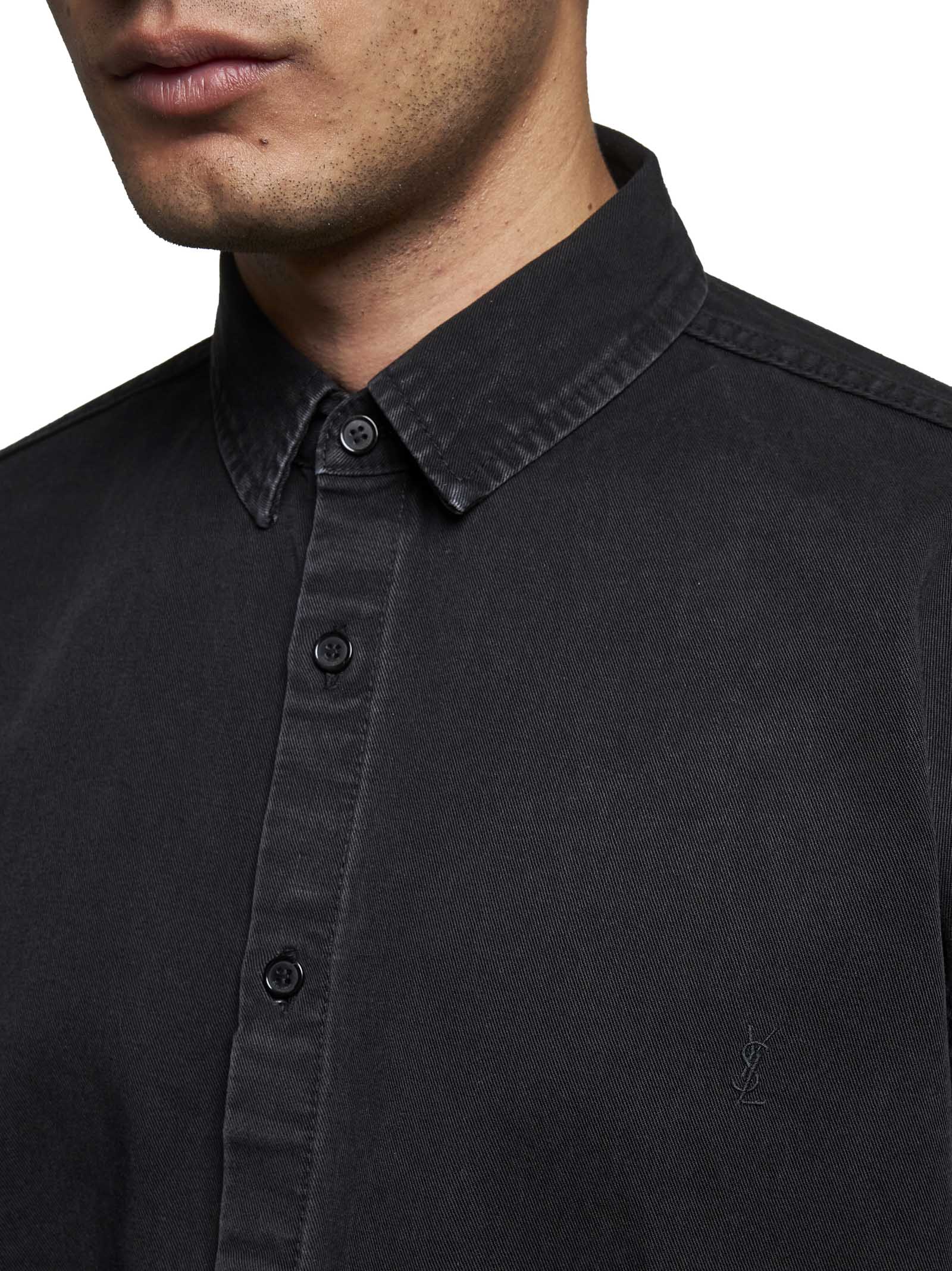 Saint Laurent Shirts 800328Y32XA1158 (Saint Laurent / Tシャツ・カットソー ) | Saint Laurent (サンローラン)(4)