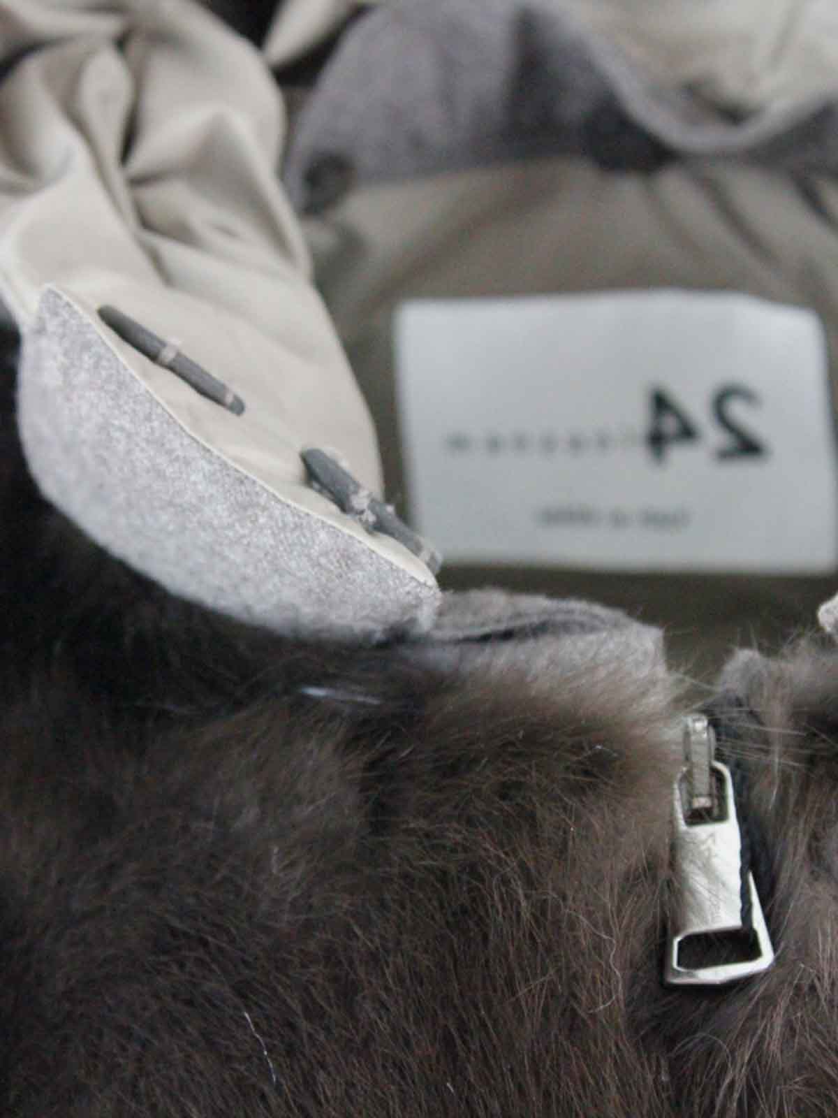 Padded Vest M812ZBROWN (manzoni24 / ベスト ) | manzoni24 (マンツォーニ24)(2)