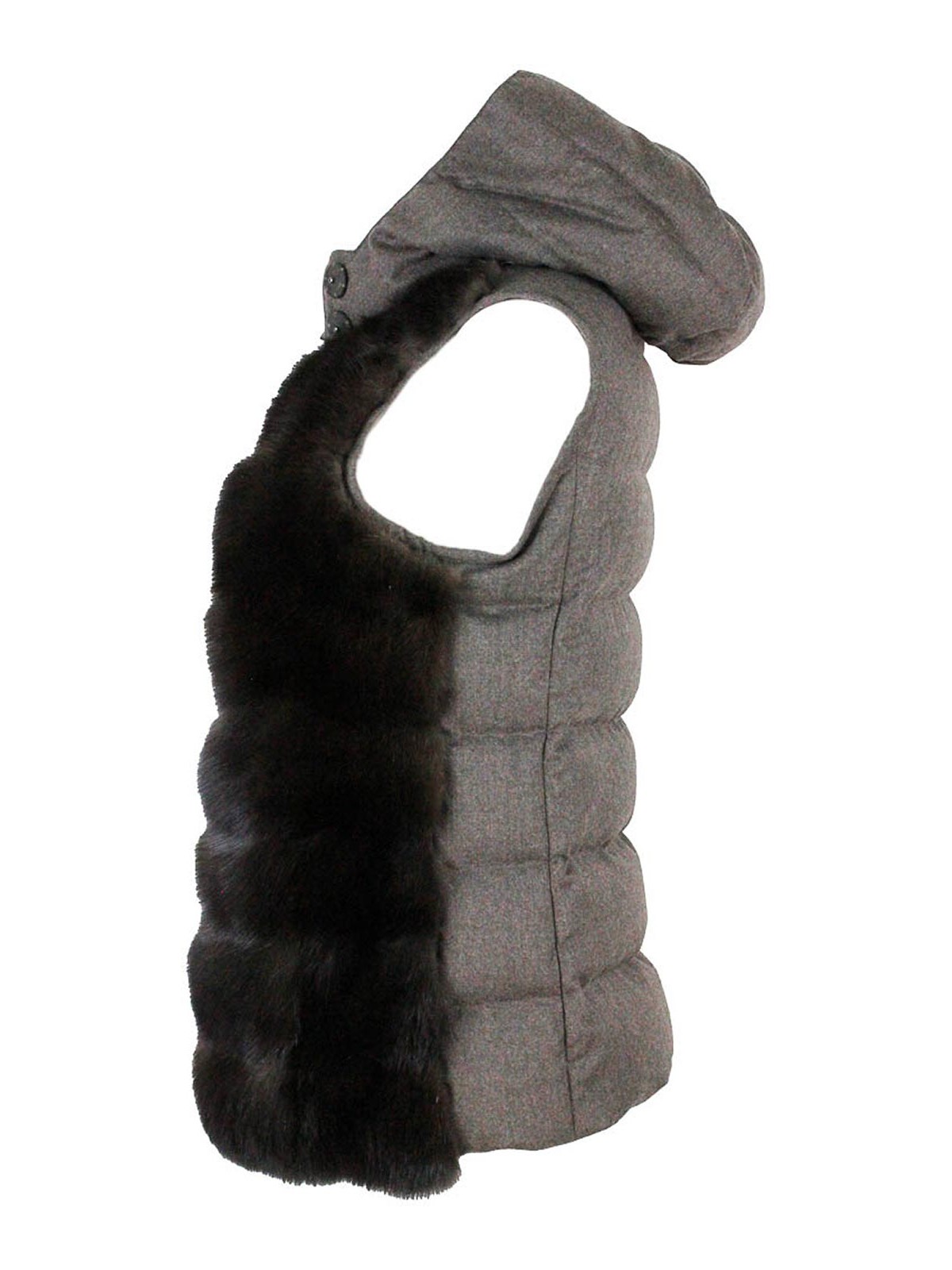 Padded Vest M812ZBROWN (manzoni24 / ベスト ) | manzoni24 (マンツォーニ24)(6)