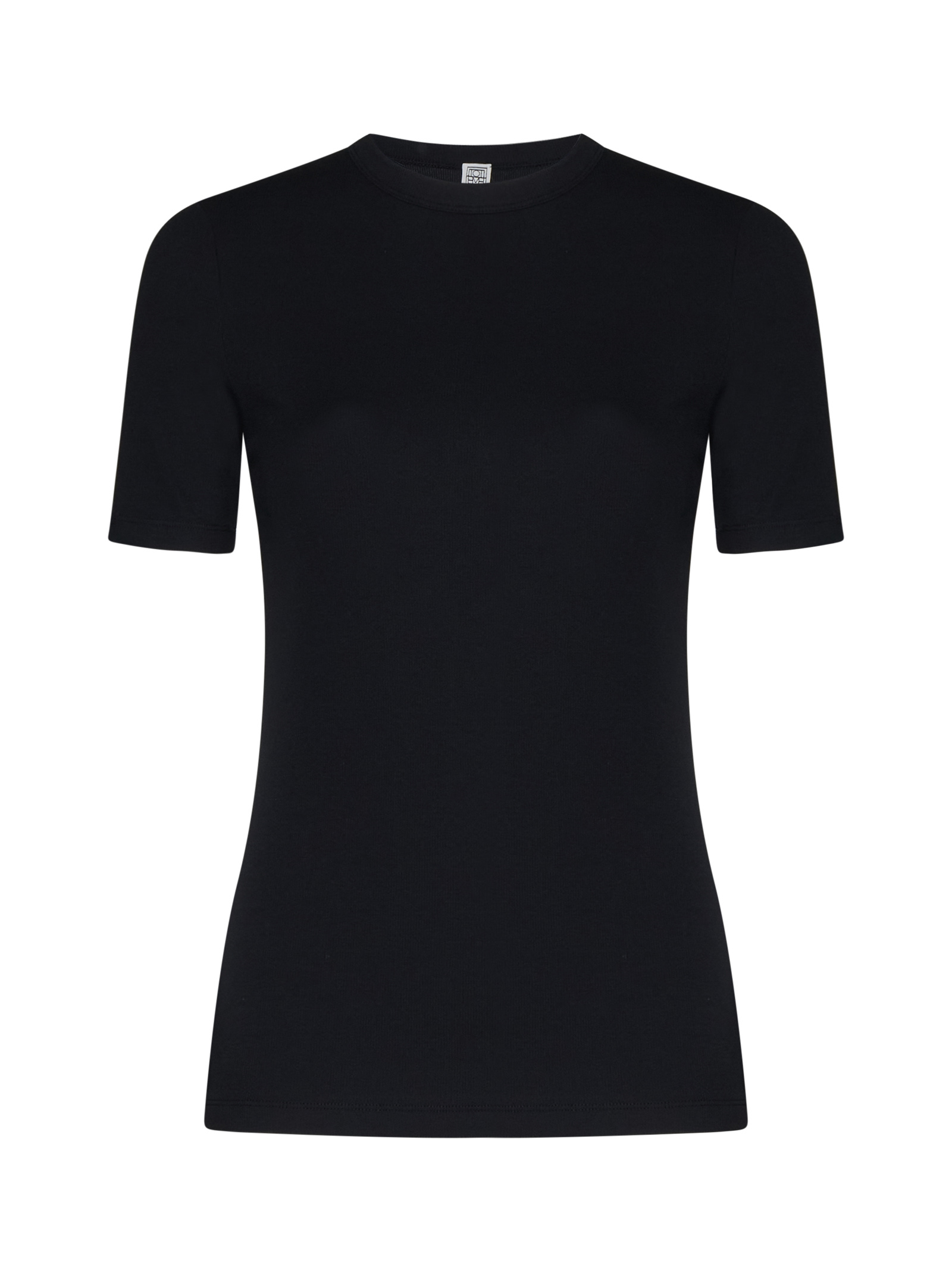 TOTEME T-shirts and Polos Black 241WRT1459FB0094001 (TOTEME / Tシャツ・カットソー ) | TOTEME (トーテム)